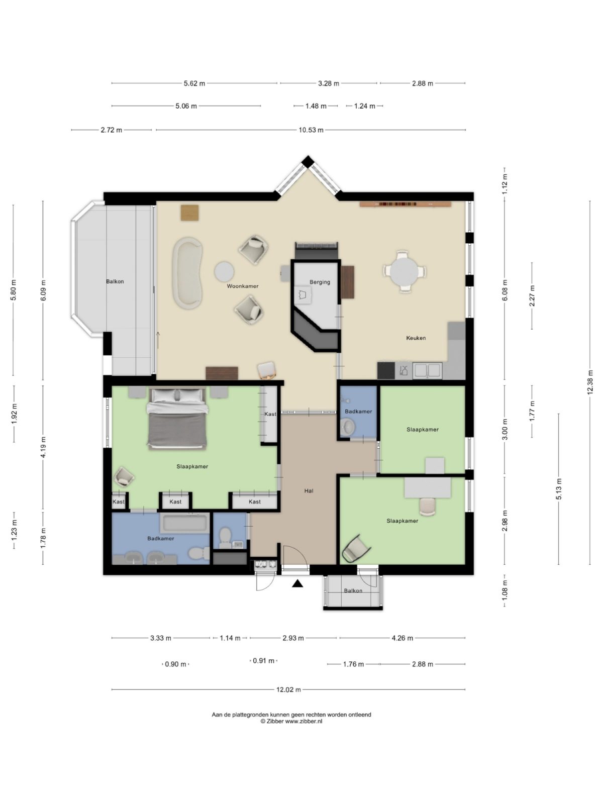 Scottlaan 270 plattegrond