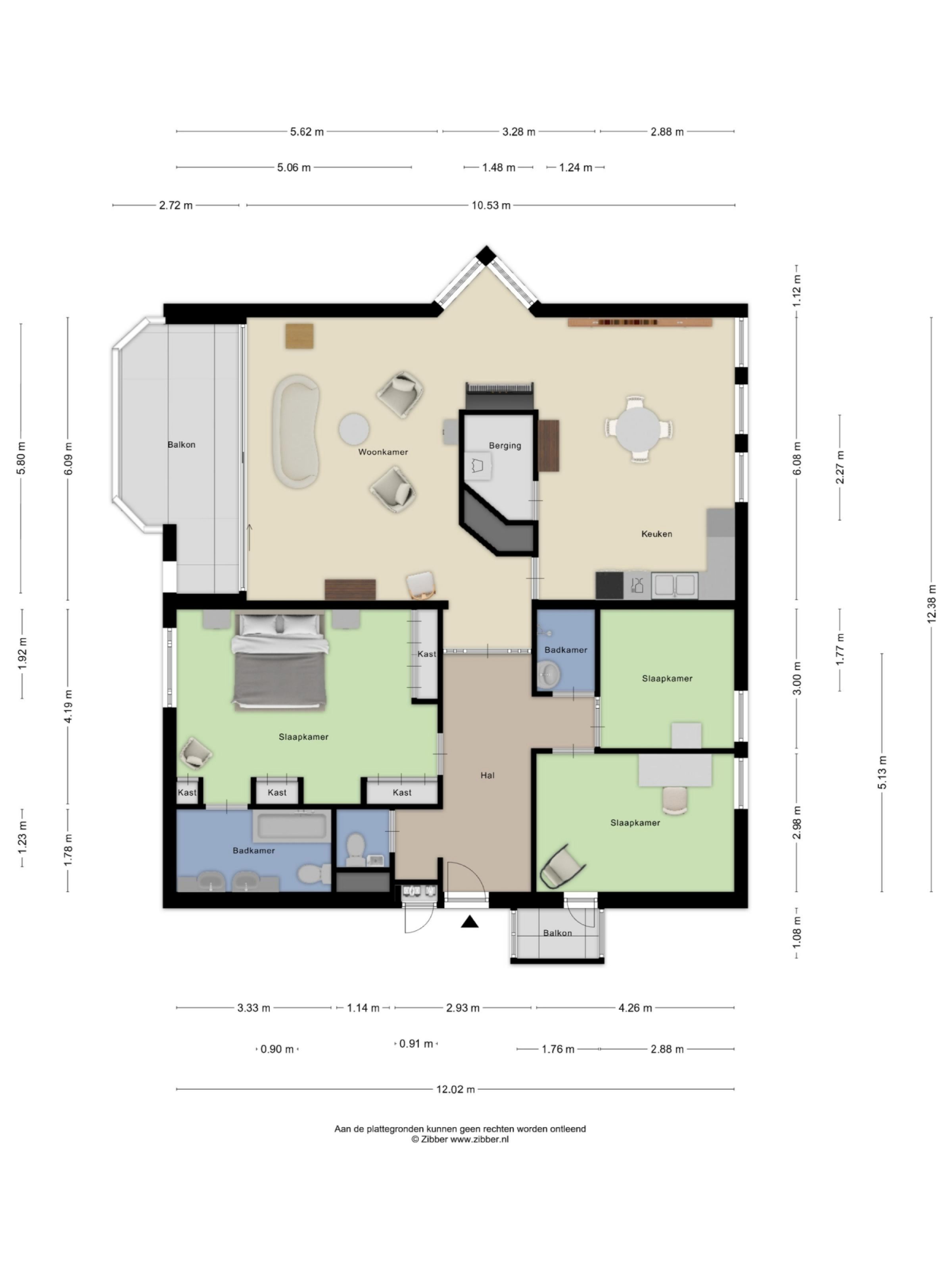 Scottlaan 270 plattegrond