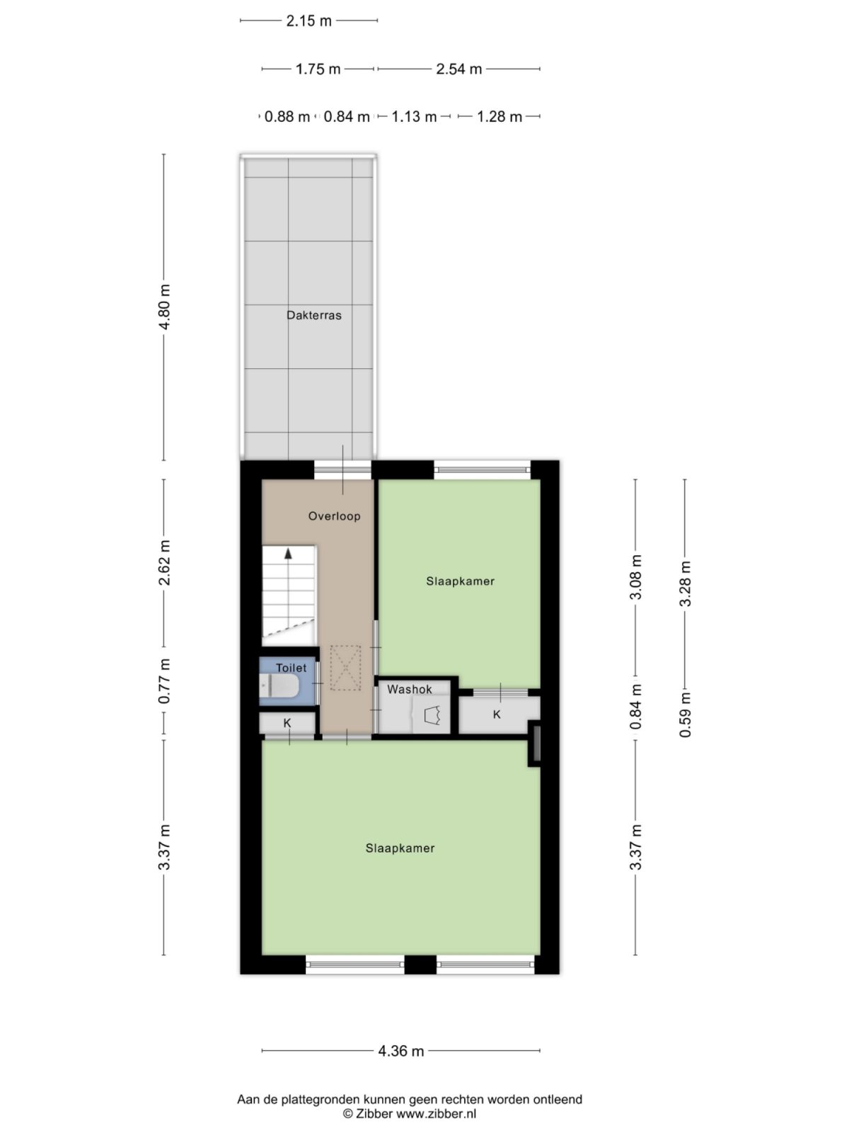 Baarsstraat 13 plattegrond 2