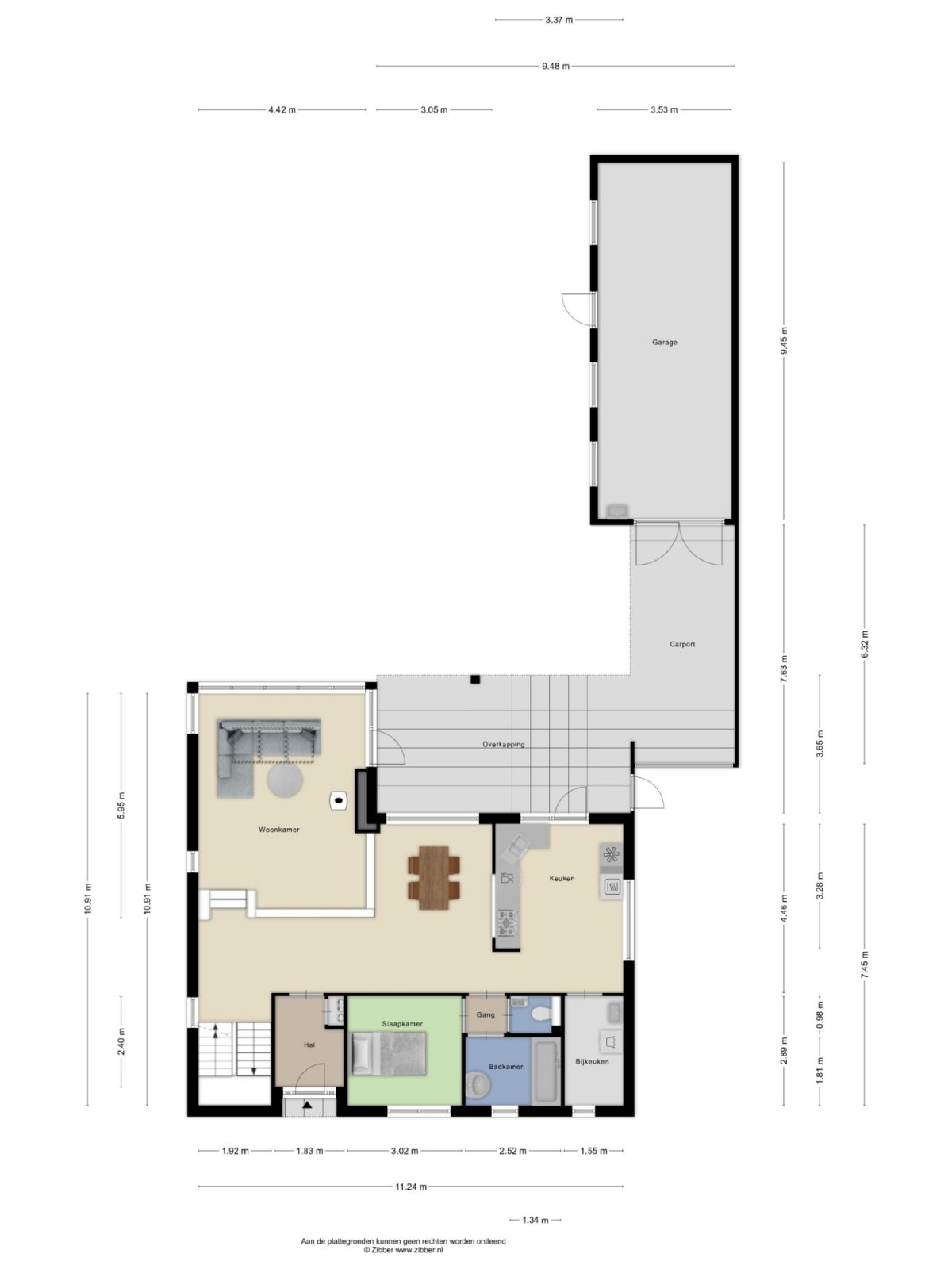 Sleedoorn 8 plattegrond