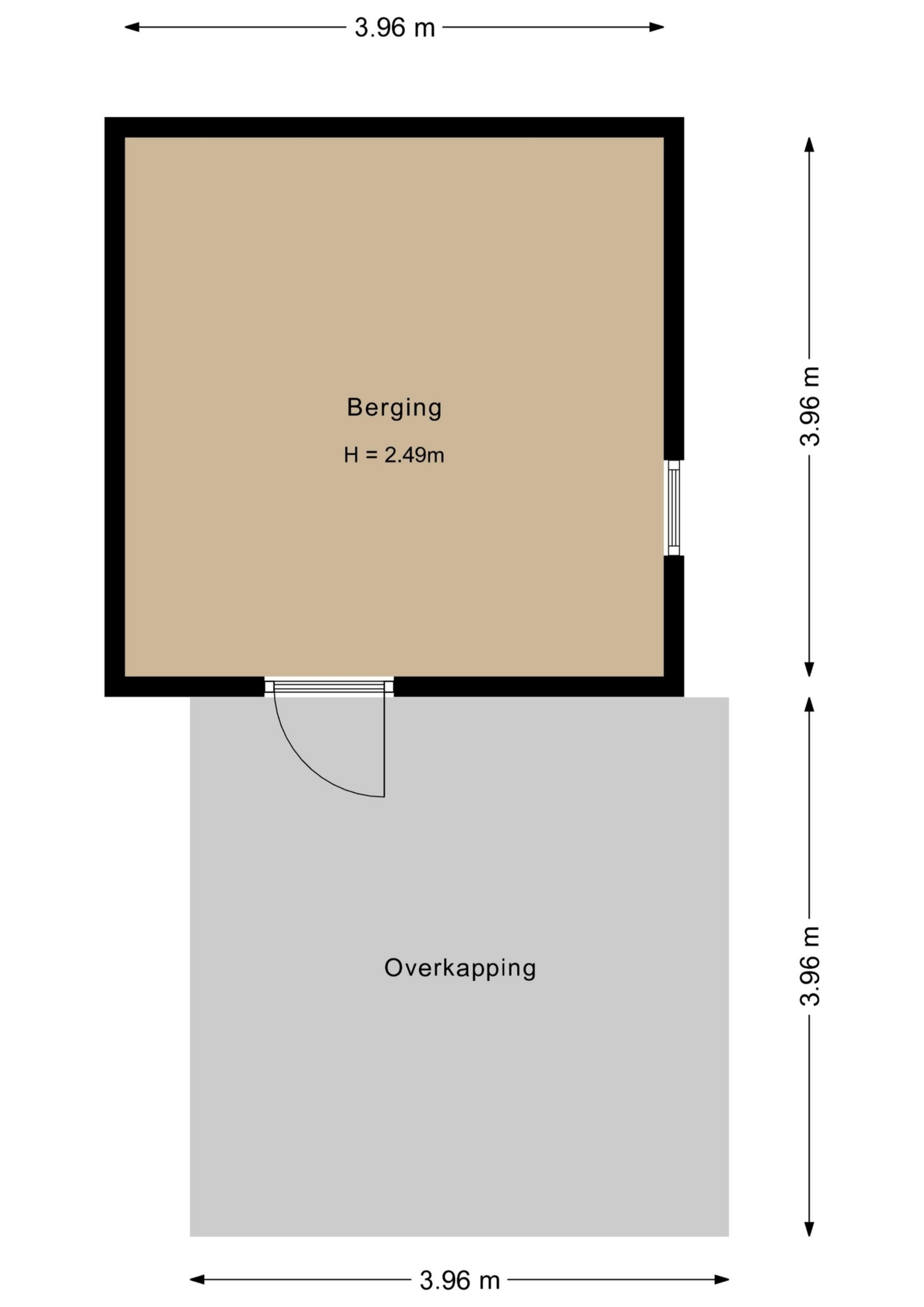 Dordognelaan 40 plattegrond 4