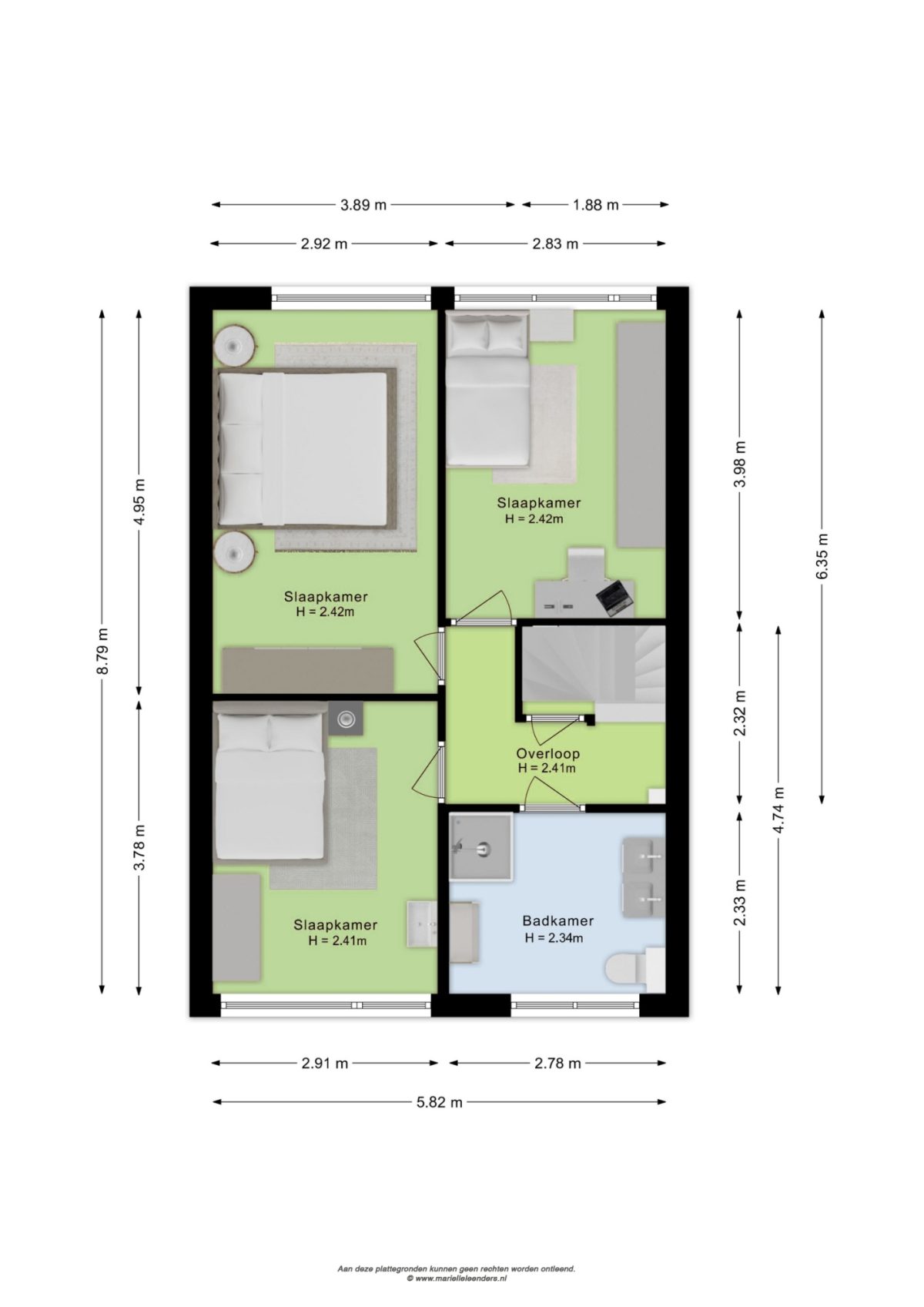 Livornostraat 51 plattegrond 2