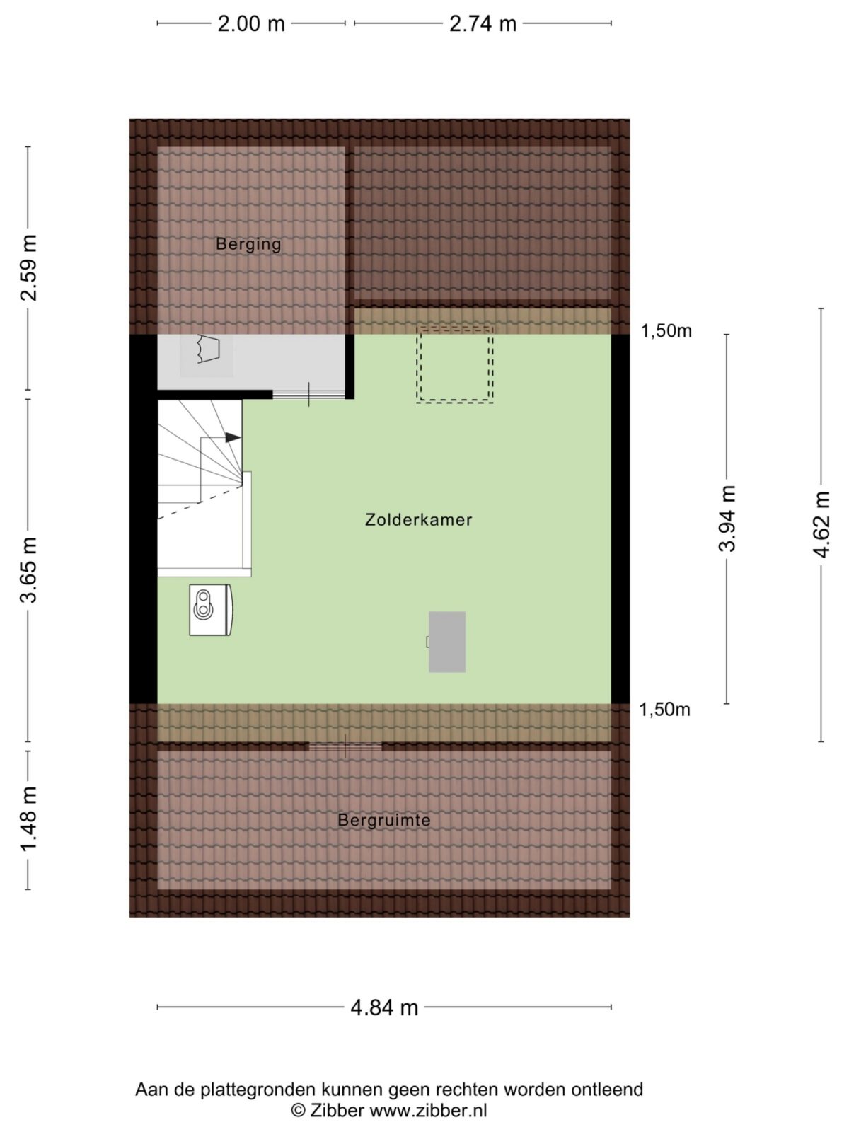 Amienslaan 21 plattegrond 3