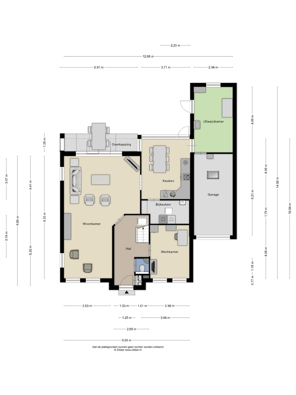 Ella Fitzgeraldlaan 66 plattegrond