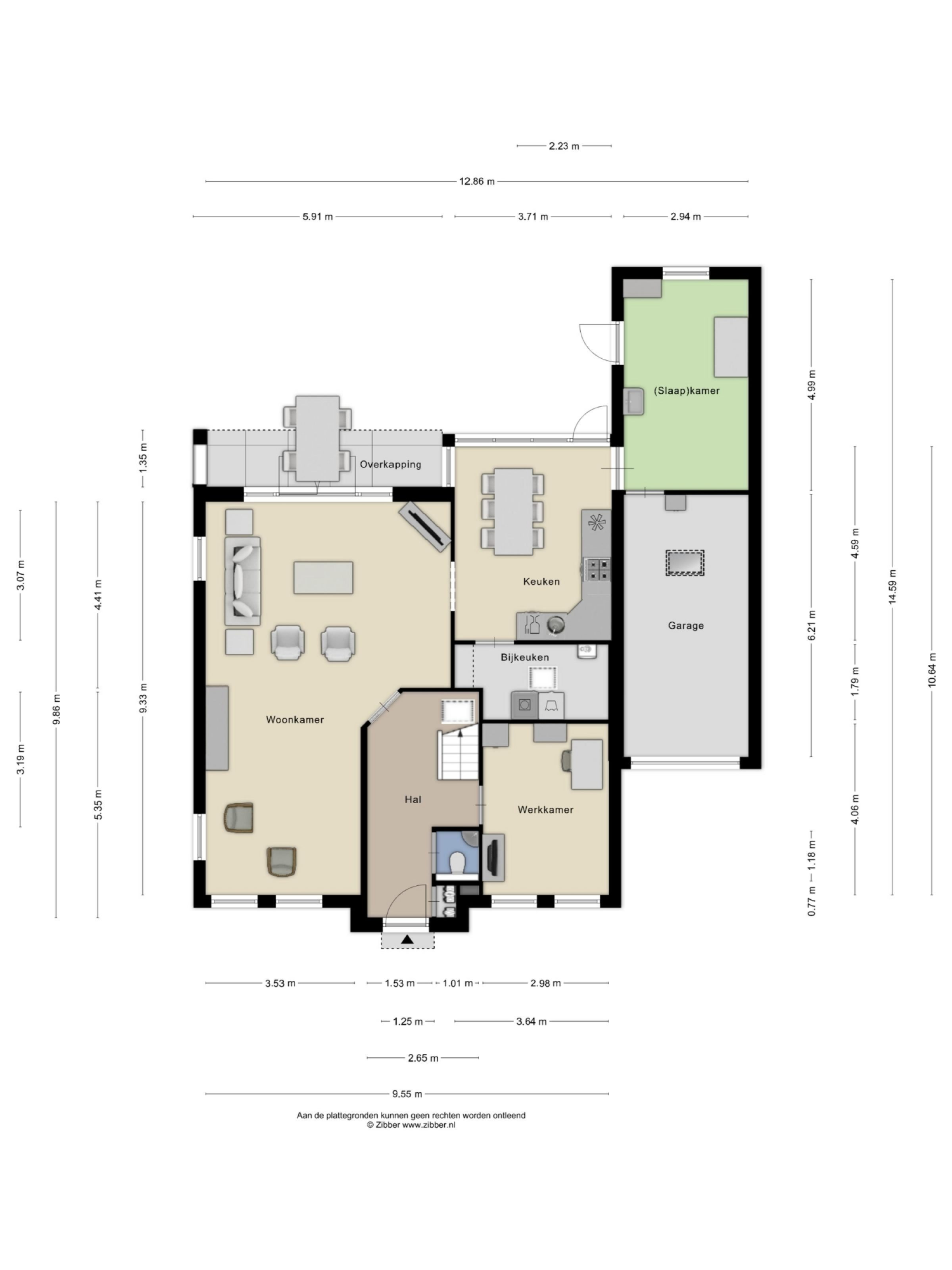 Ella Fitzgeraldlaan 66 plattegrond