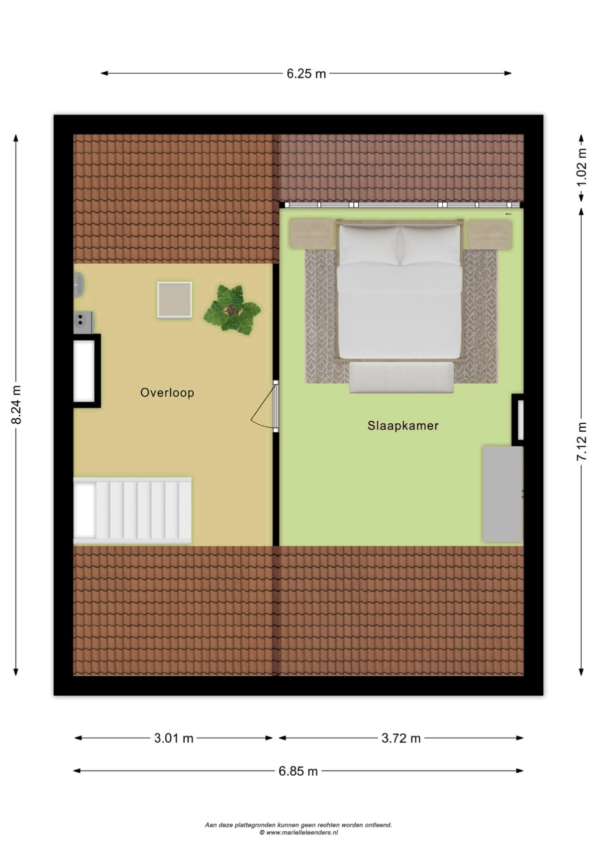 Roelantlaan 36 plattegrond 3