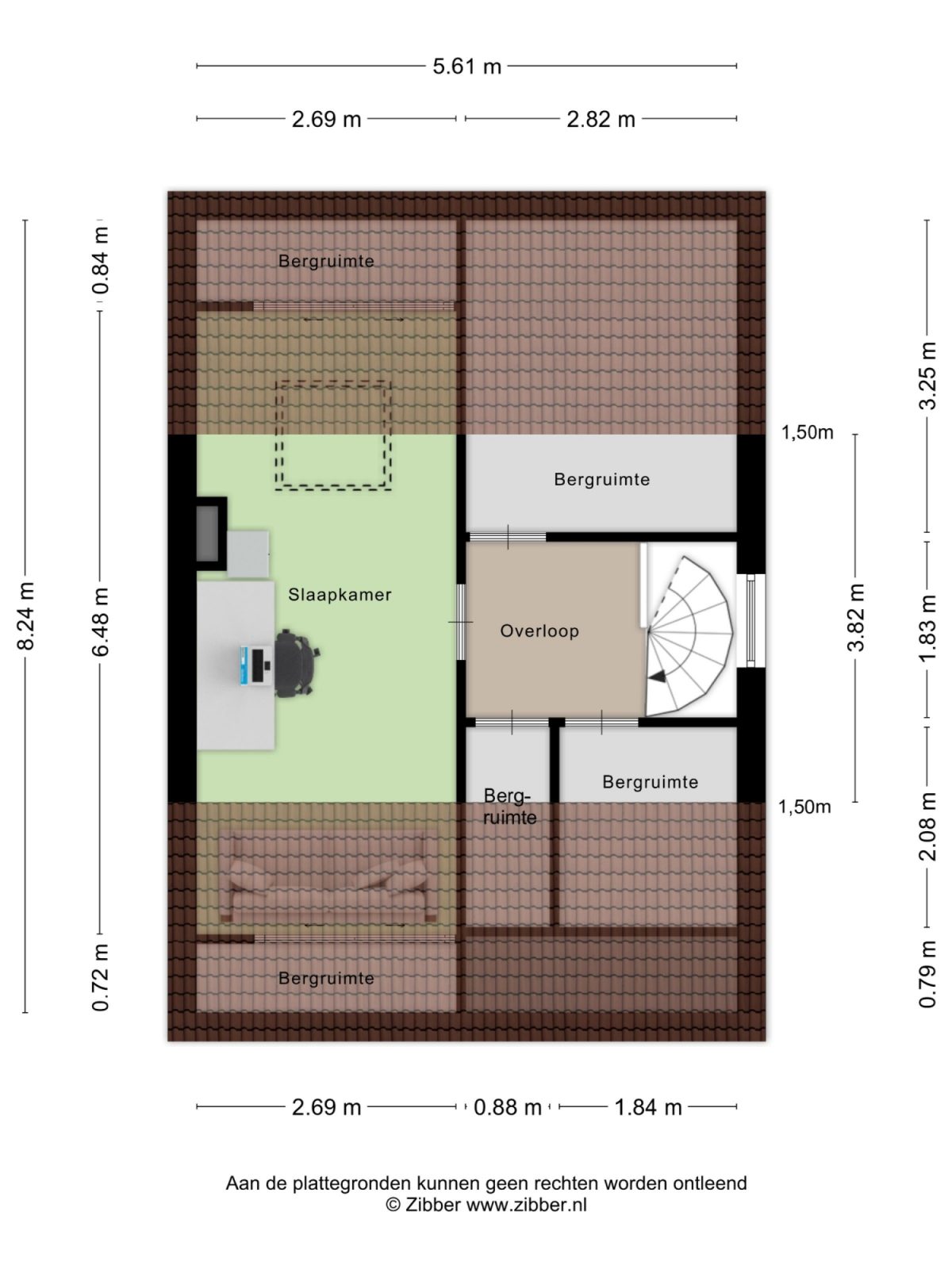 De Twijnder 14 plattegrond 3