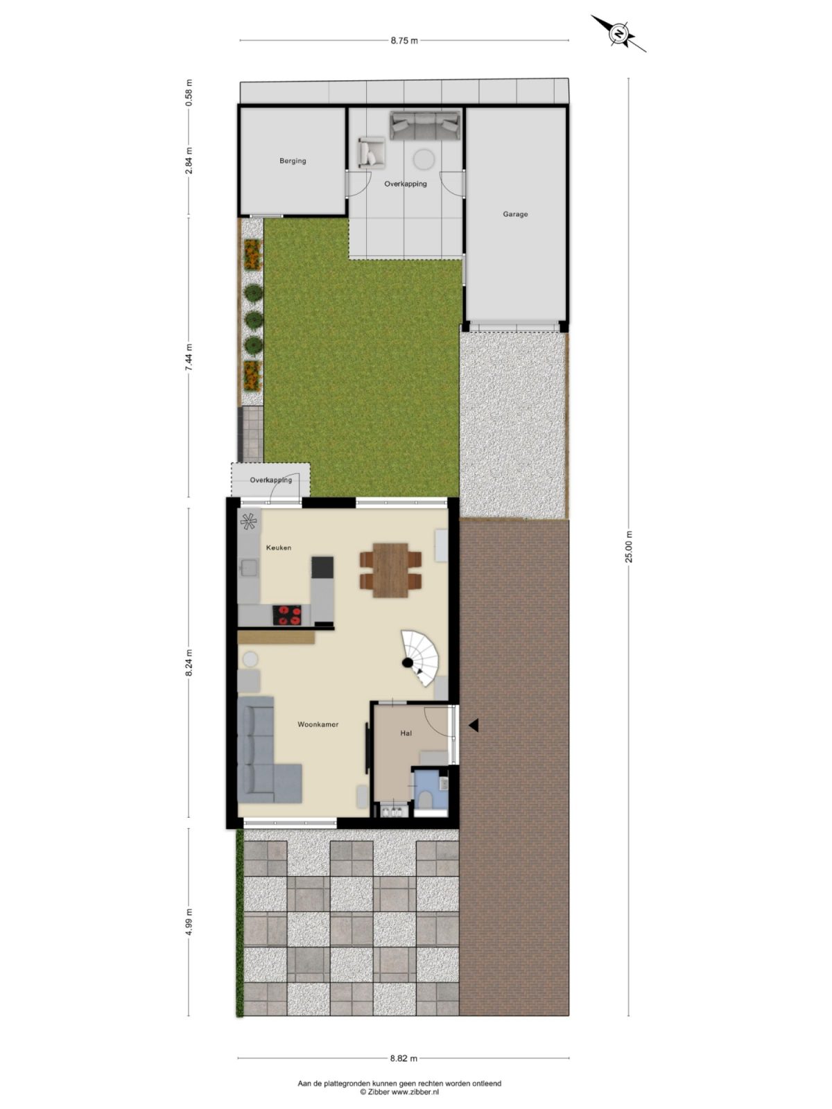 De Twijnder 14 plattegrond