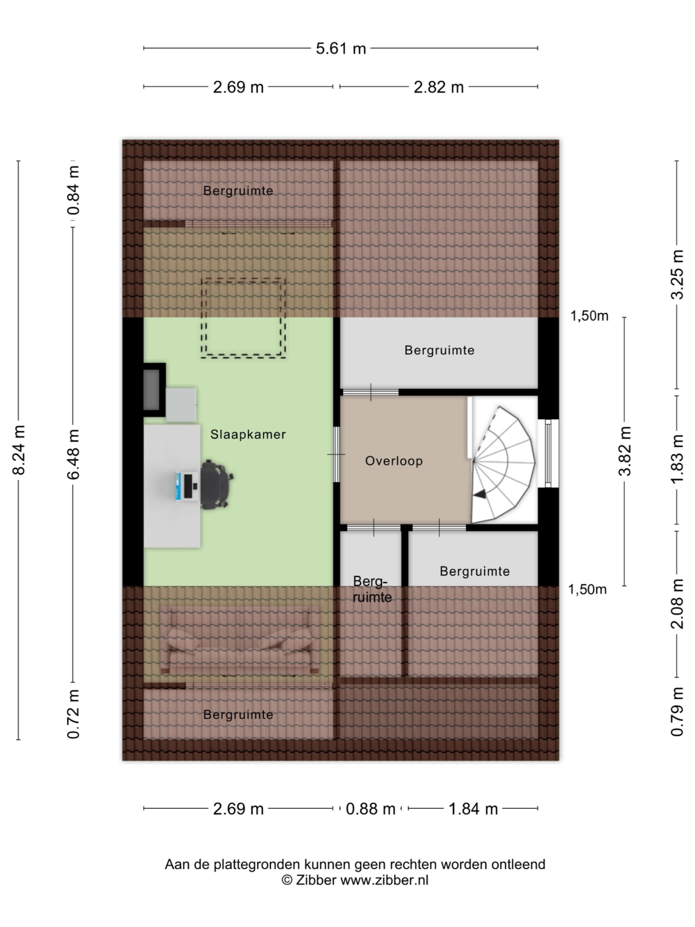 De Twijnder 14 plattegrond 3