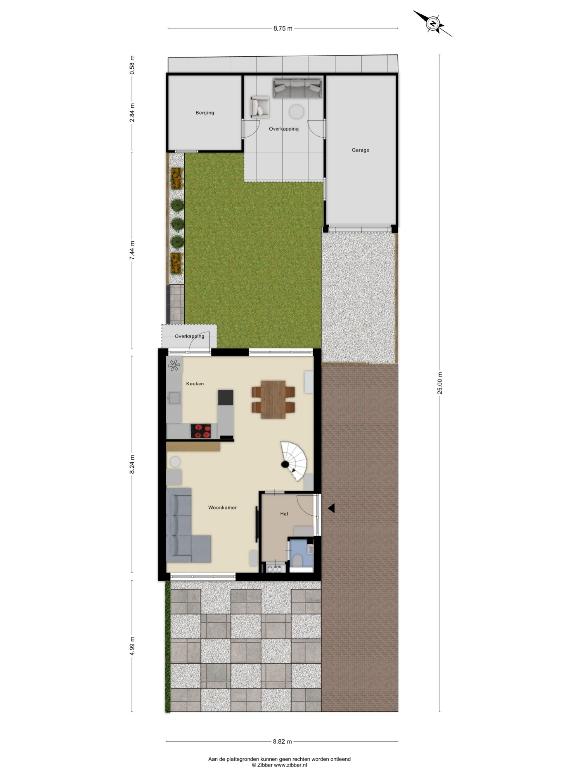 De Twijnder 14 plattegrond