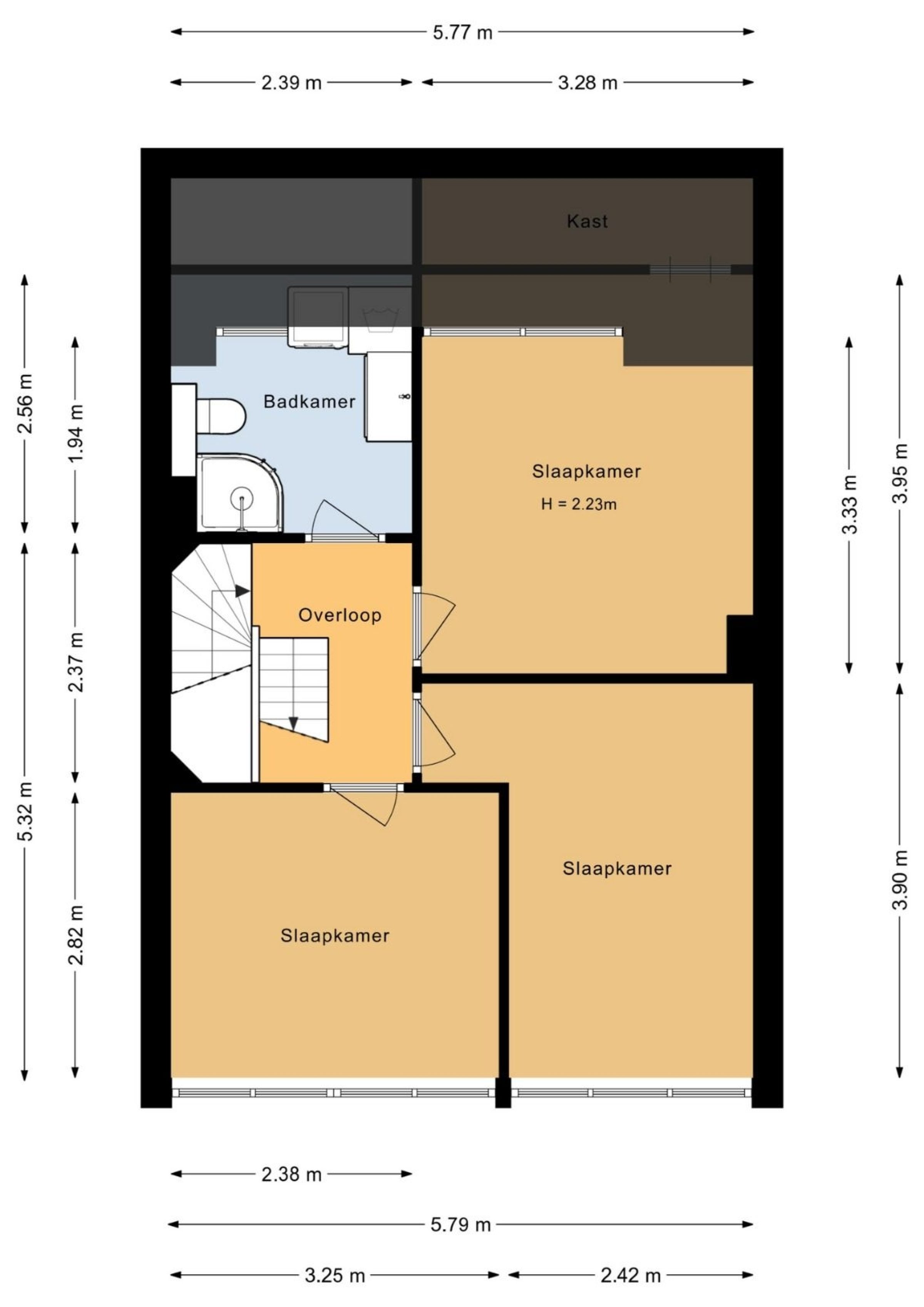 St Jorislaan 10 plattegrond 2