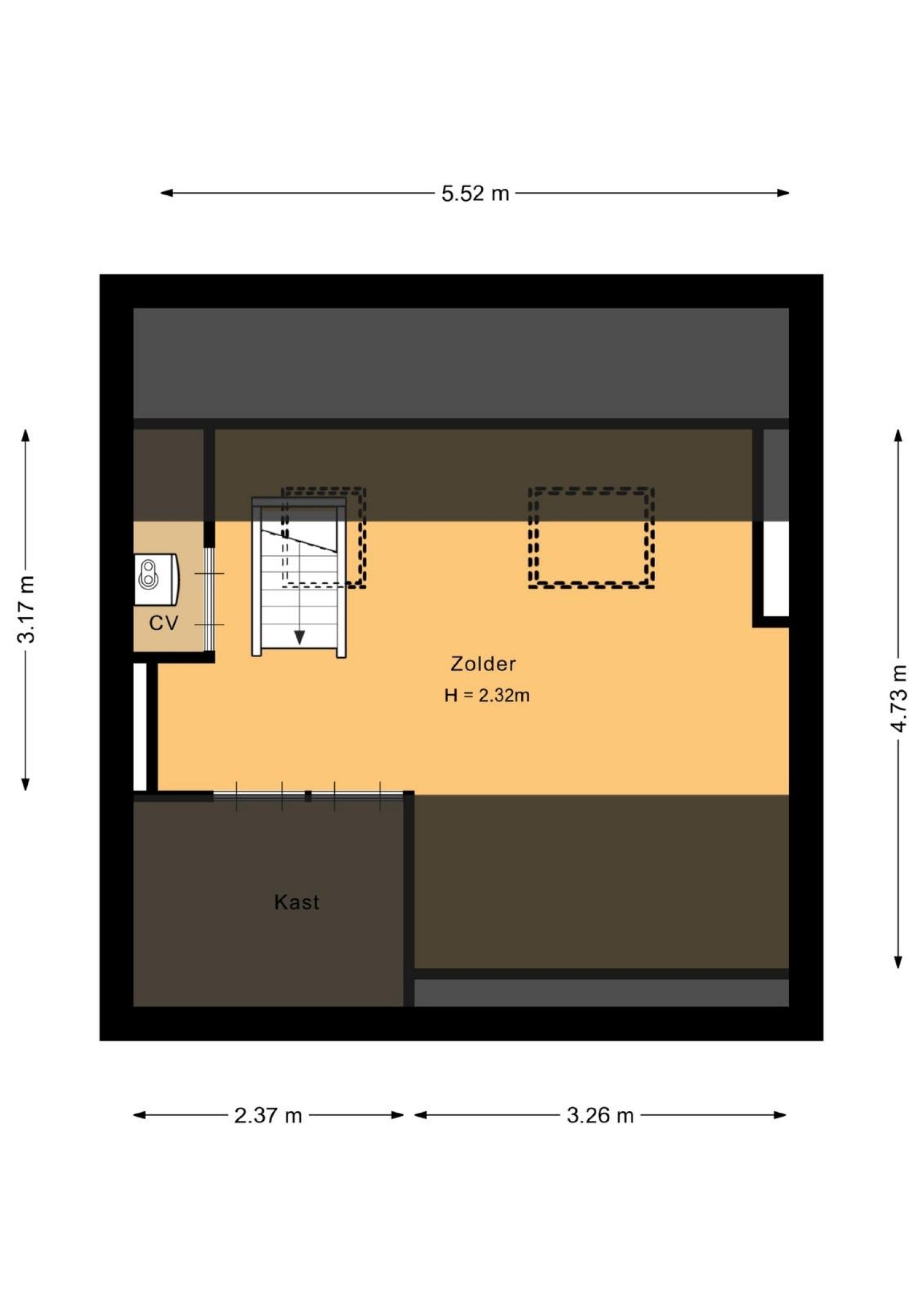 St Jorislaan 10 plattegrond 3