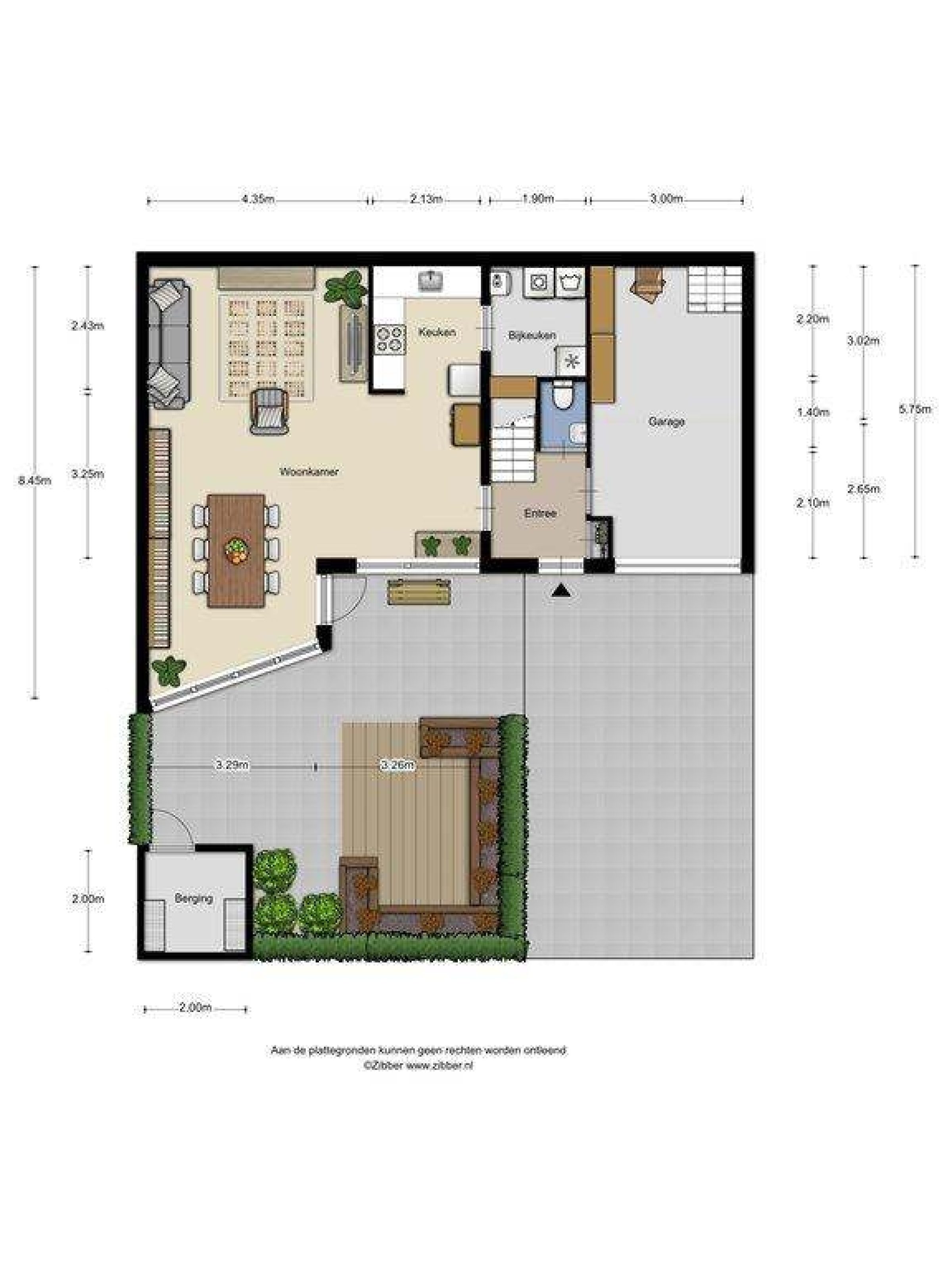 Groot Bijgaardenlaan 24 plattegrond 4
