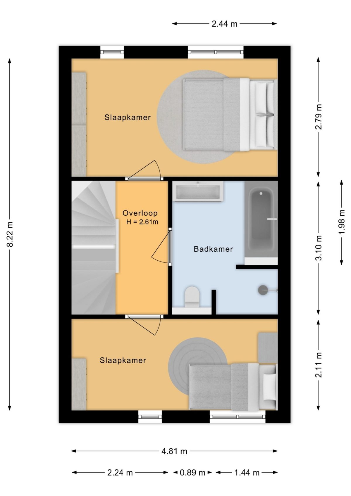 Waterlinie 77 plattegrond 2