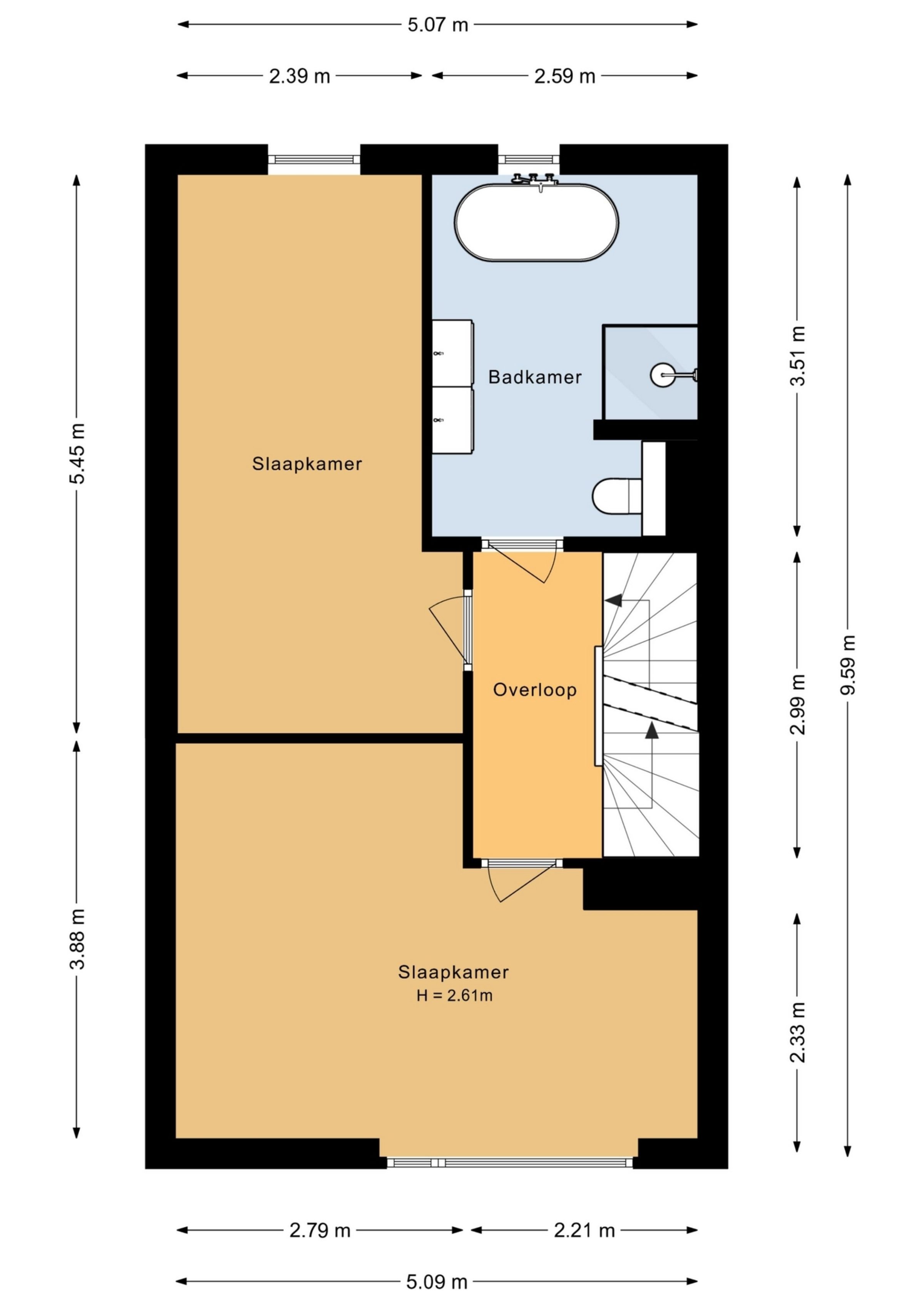 Lavendelplein 120 plattegrond 2