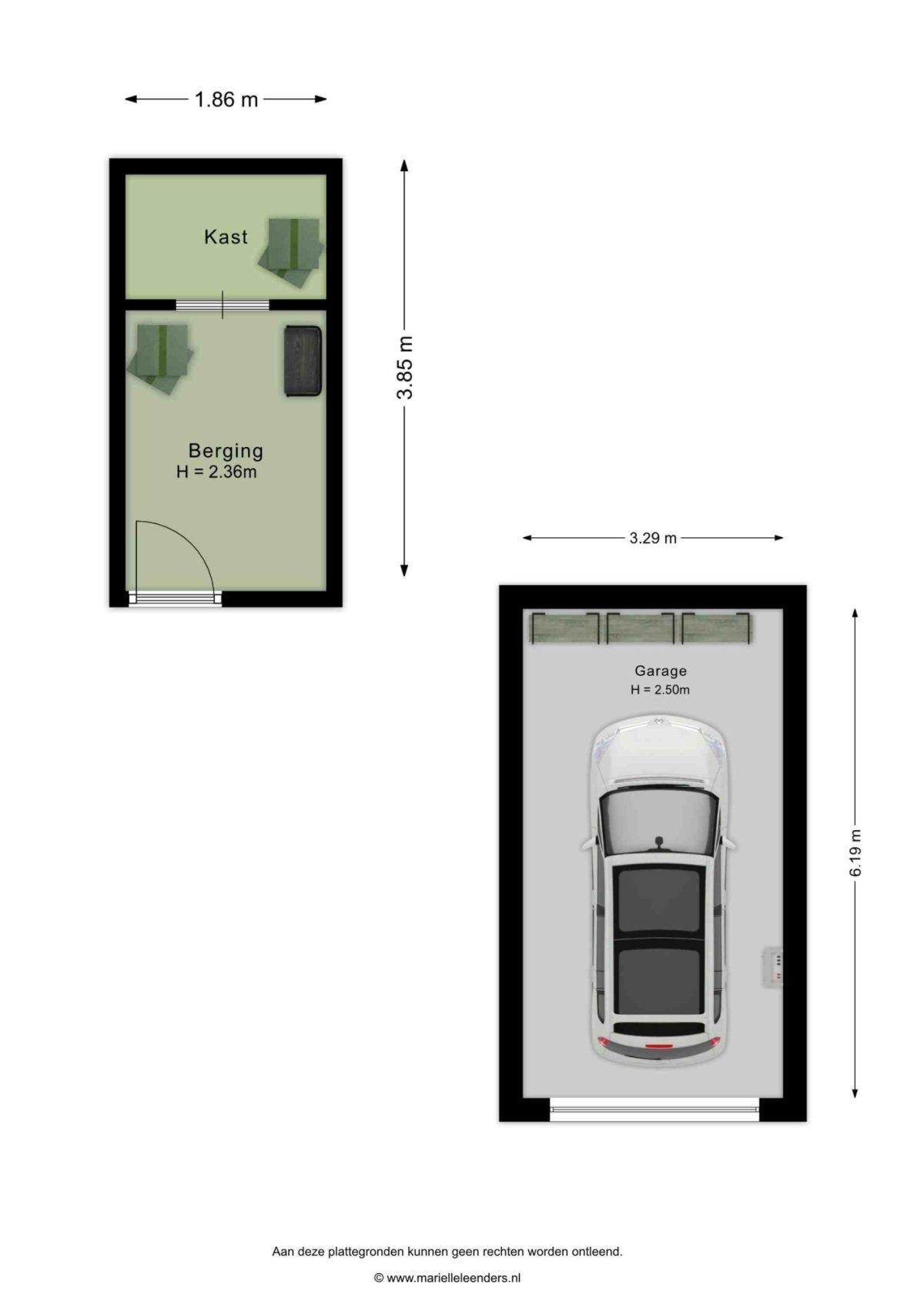 Venuslaan 359 A plattegrond 2
