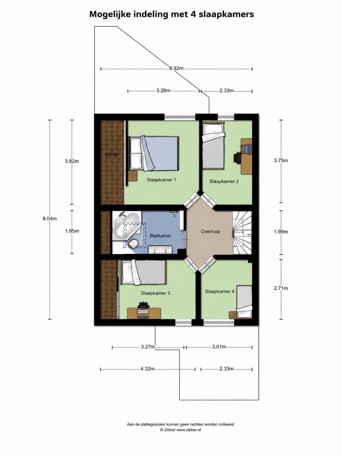 Mainelaan 153 plattegrond 3