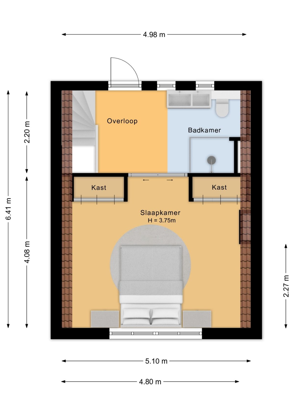 Lijmbeekstraat 107 plattegrond 2