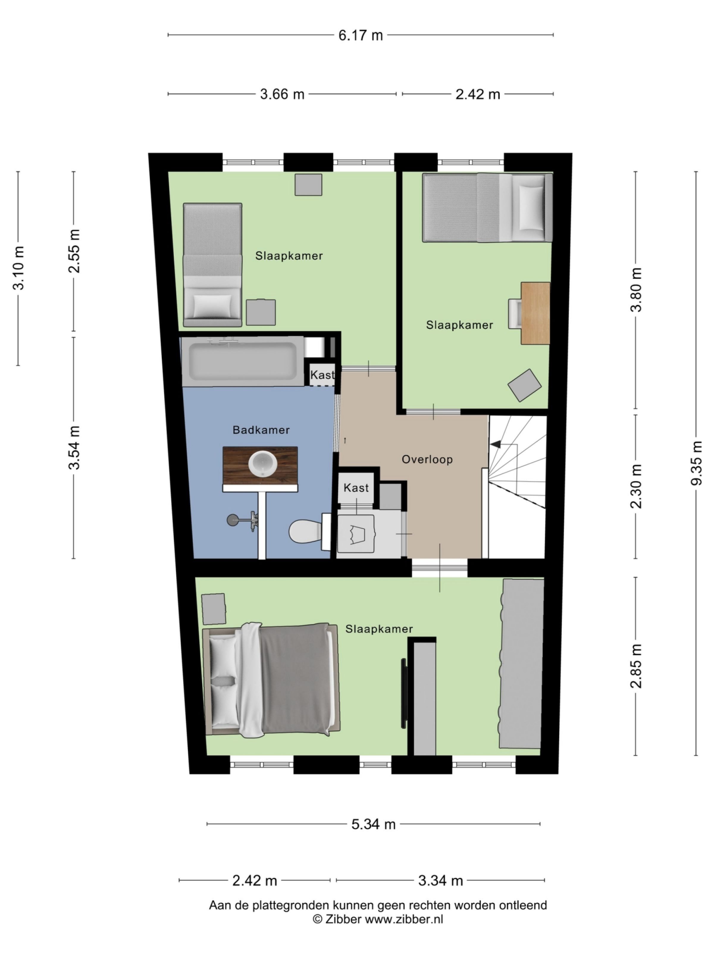 Alzira 17 plattegrond 2