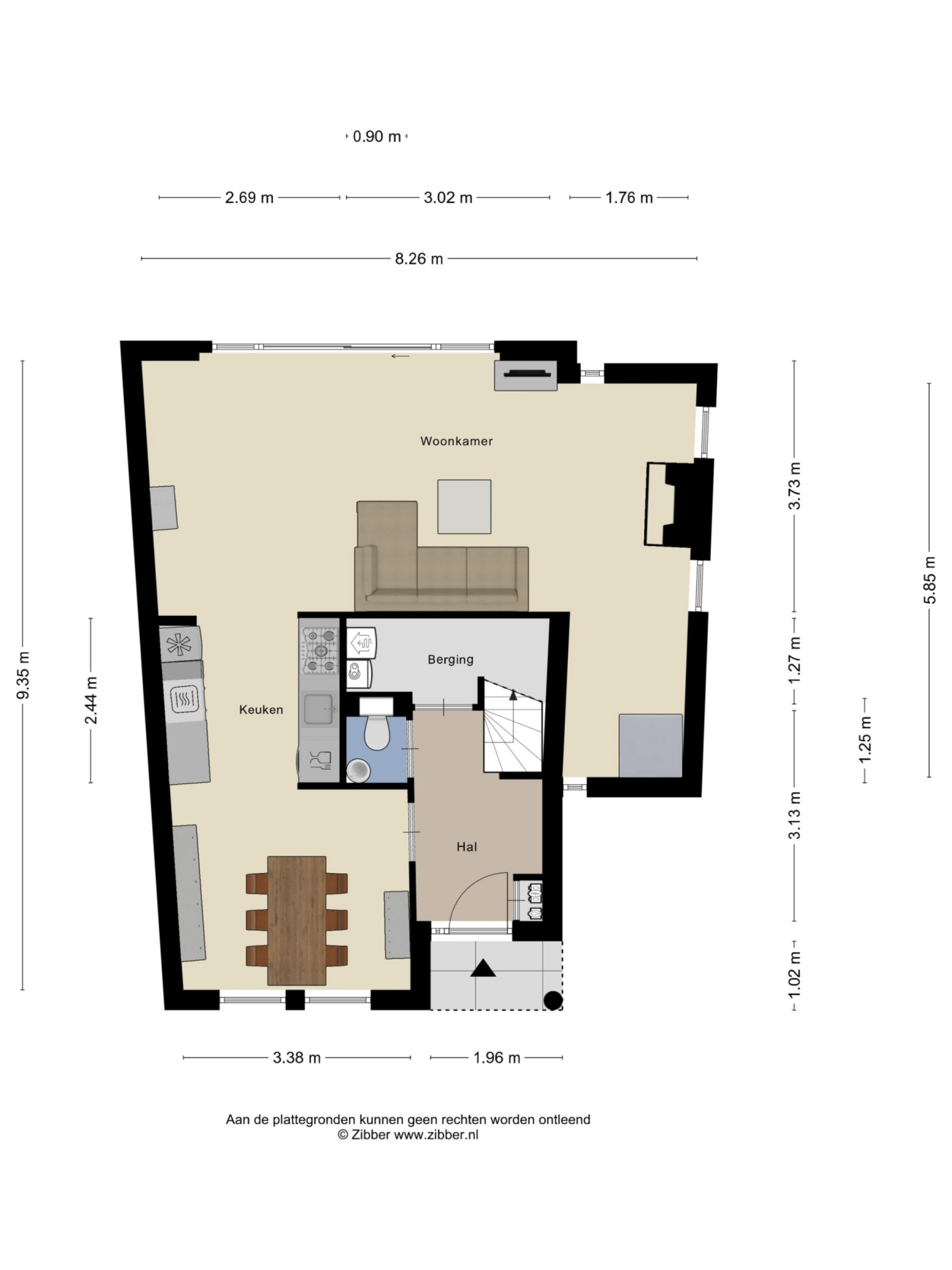 Alzira 17 plattegrond