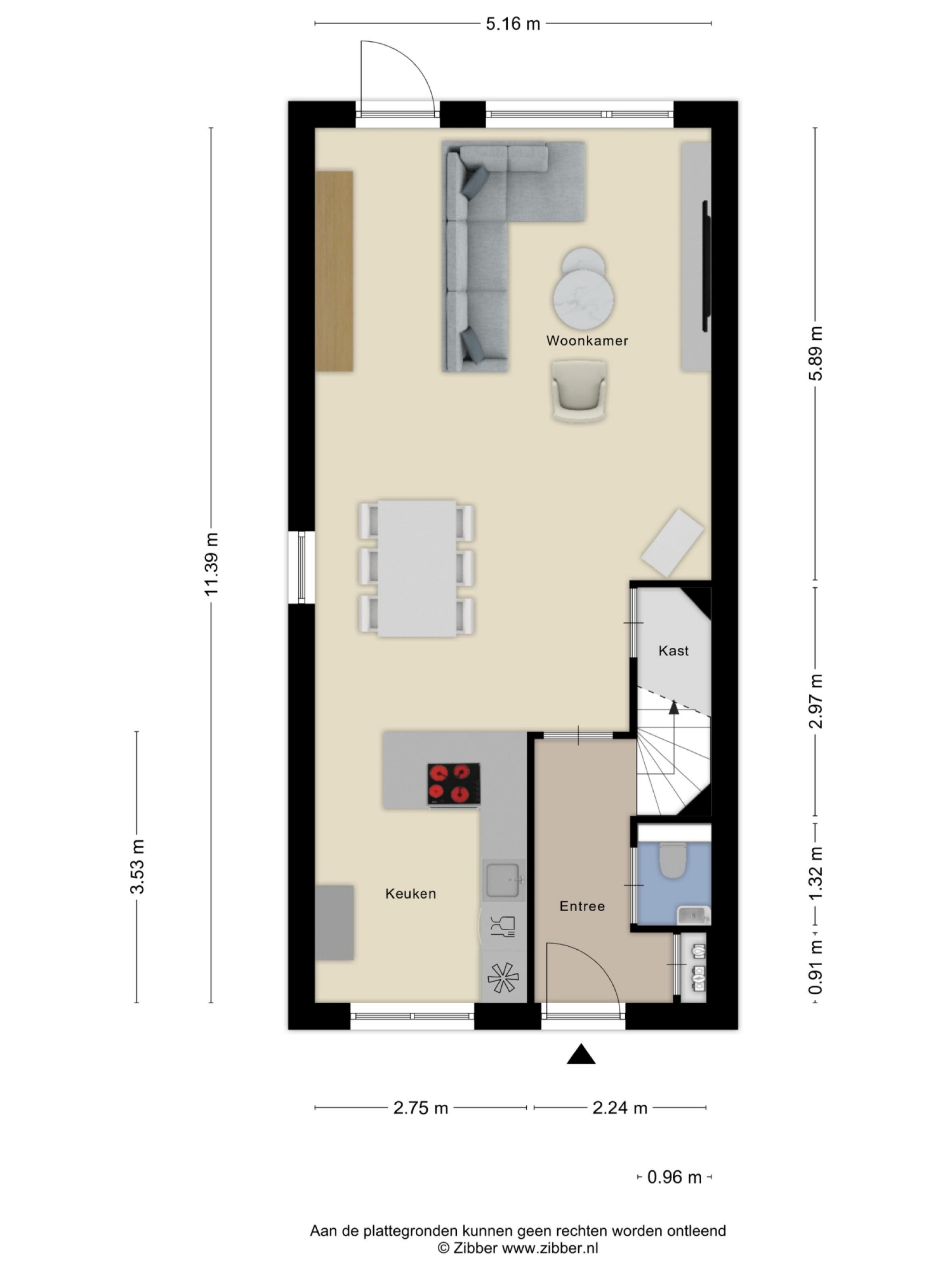 Glooiing 9 plattegrond