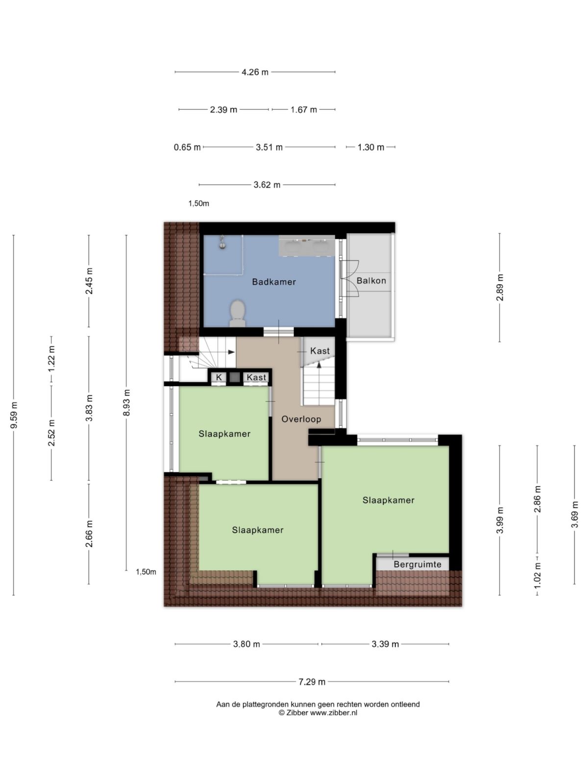 Pastoor van Arsplein 36 plattegrond 2