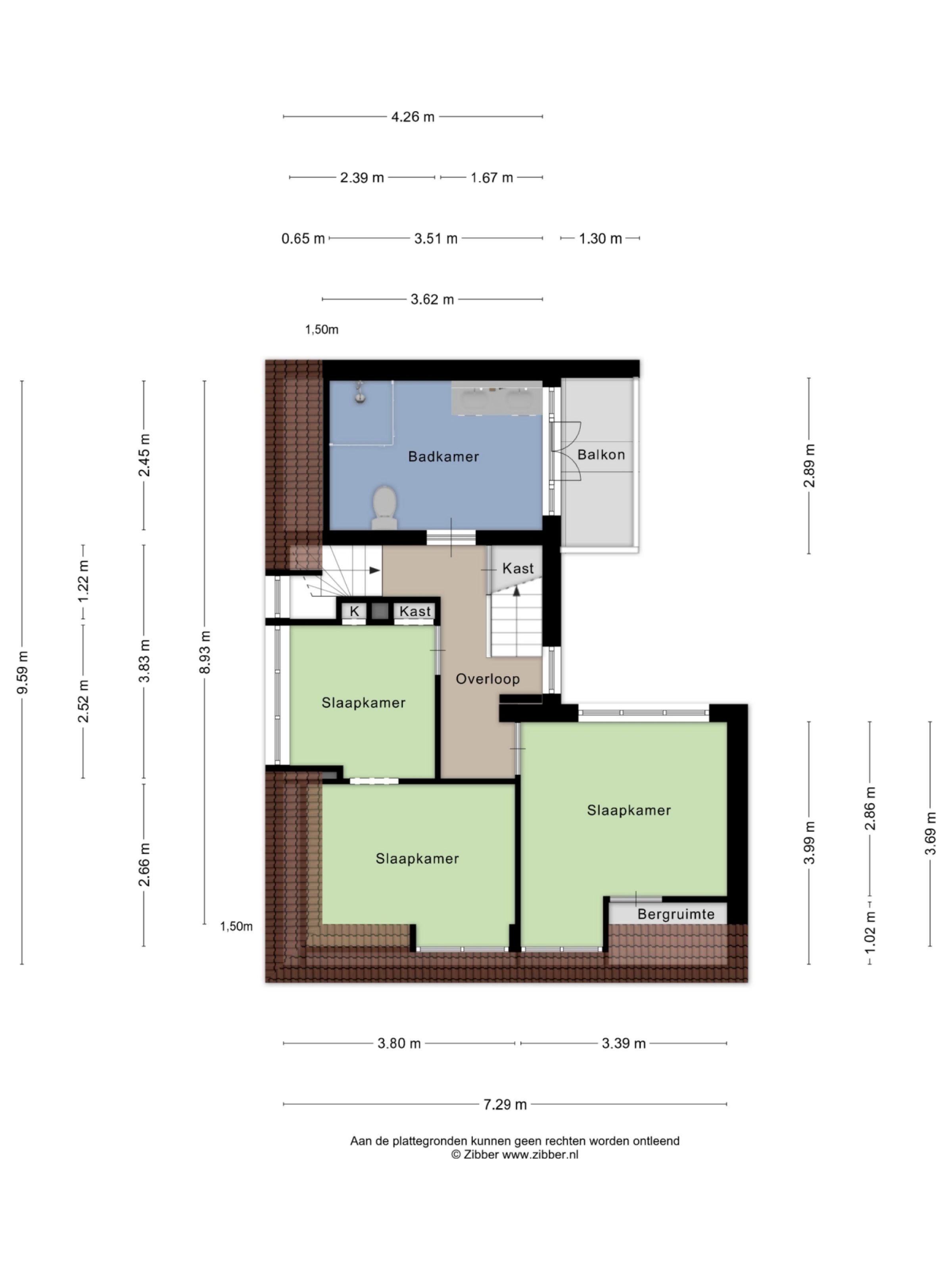 Pastoor van Arsplein 36 plattegrond 2