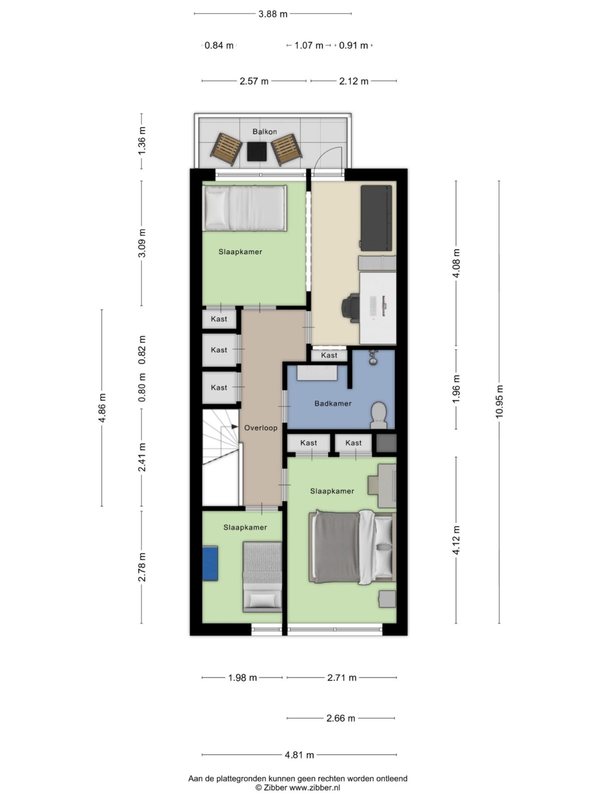 Wijnpeerstraat 21 plattegrond 3