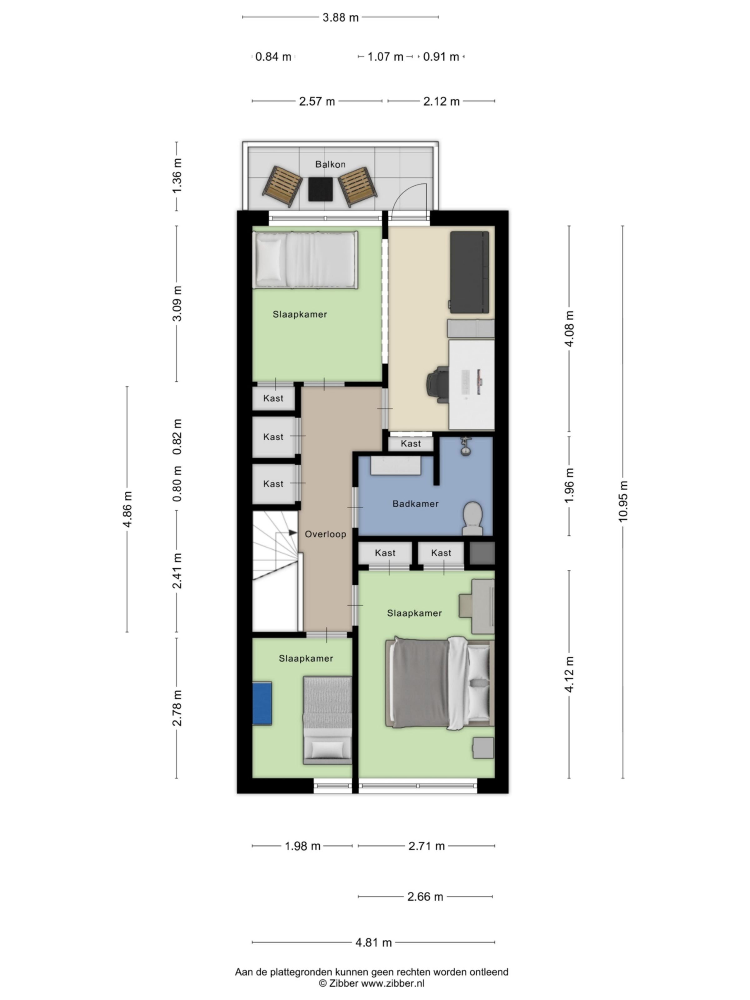Wijnpeerstraat 21 plattegrond 3