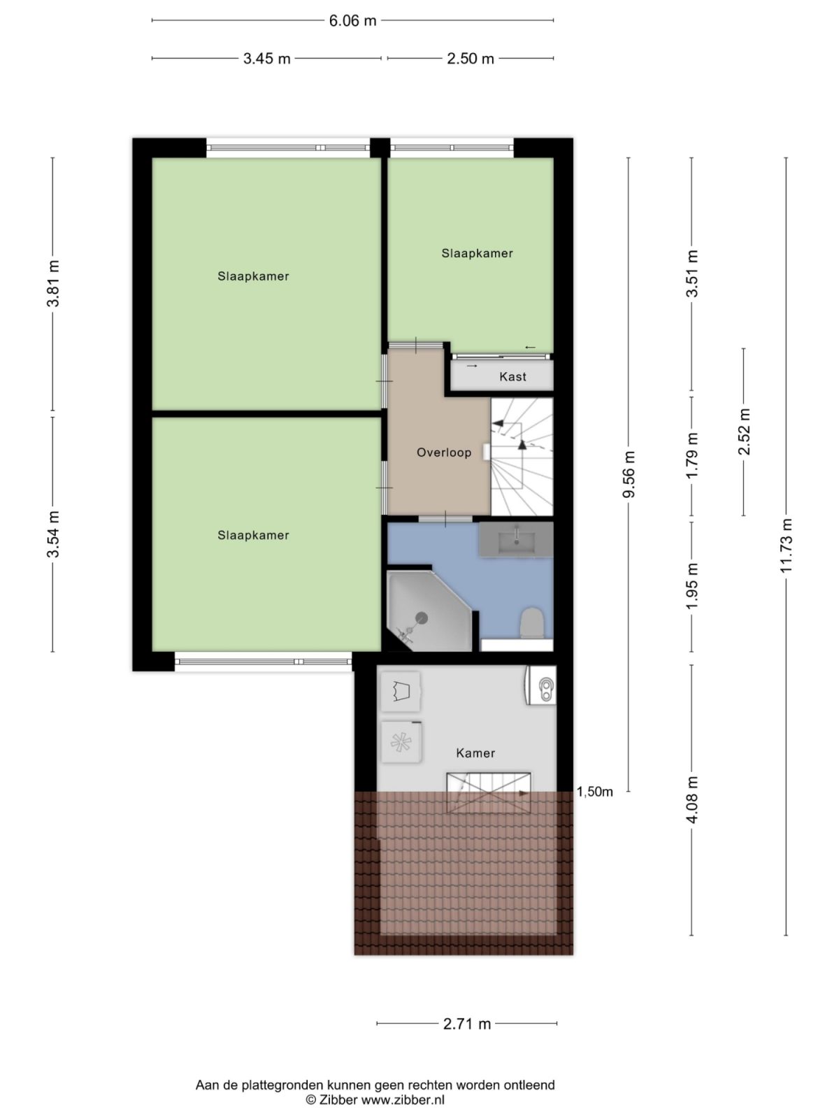 Bokrijkstraat 1 plattegrond 3