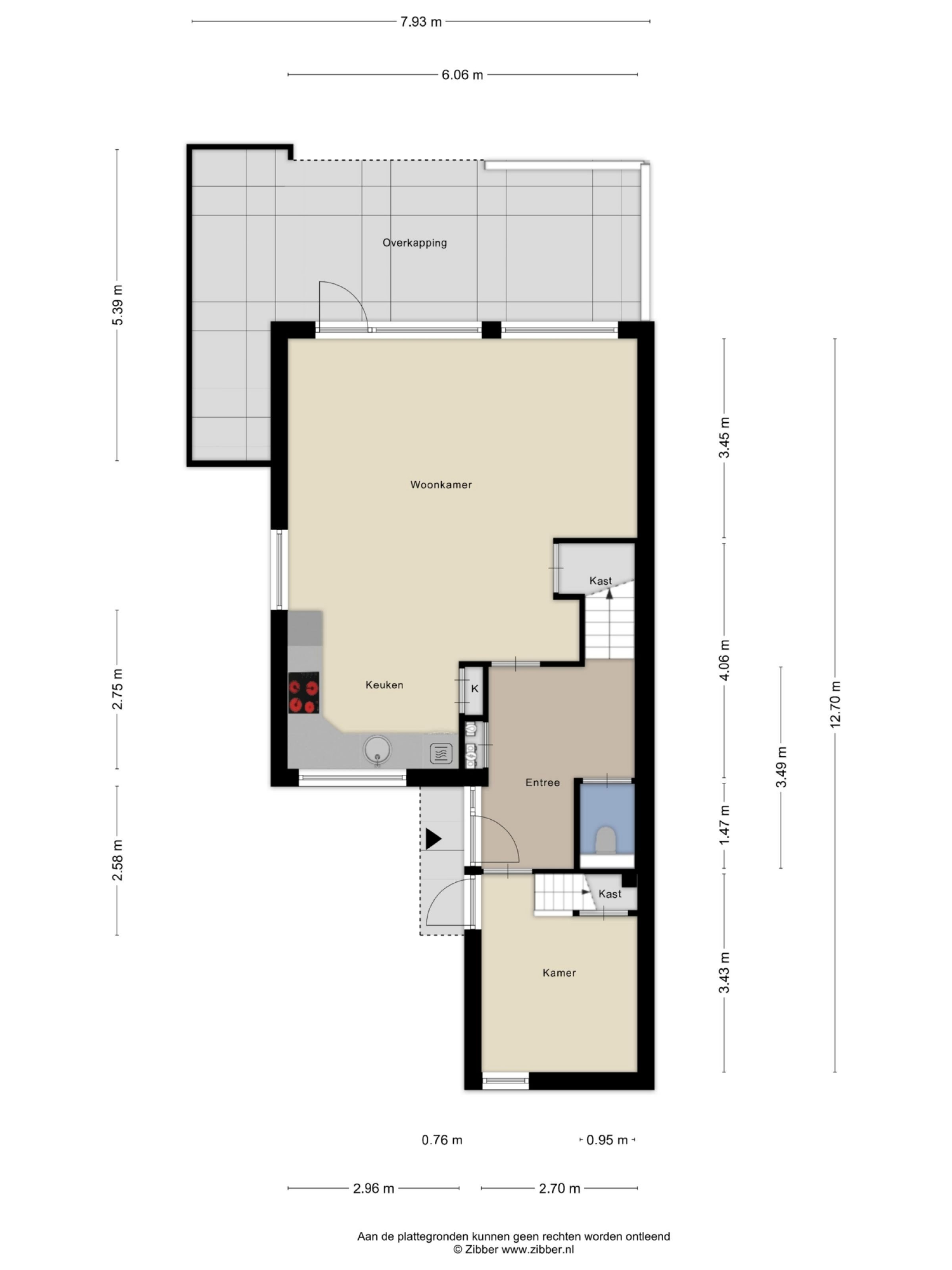 Bokrijkstraat 1 plattegrond