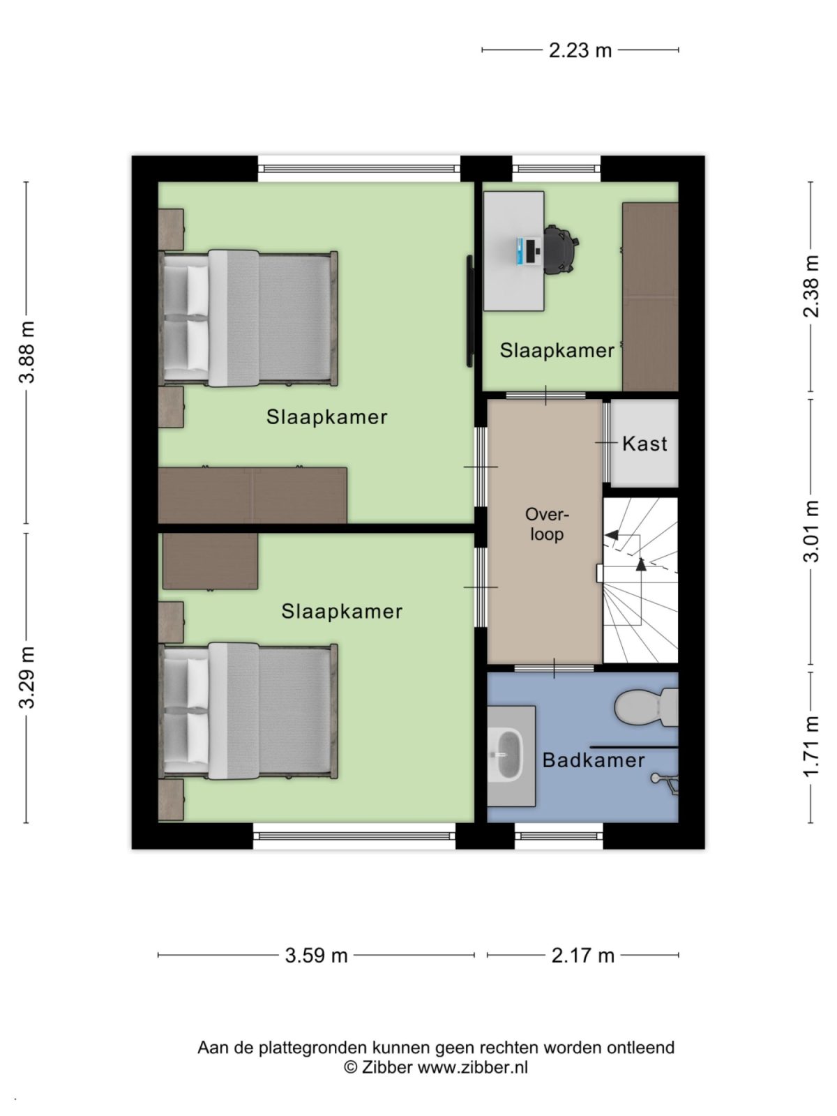 Orvallaan 21 plattegrond 2