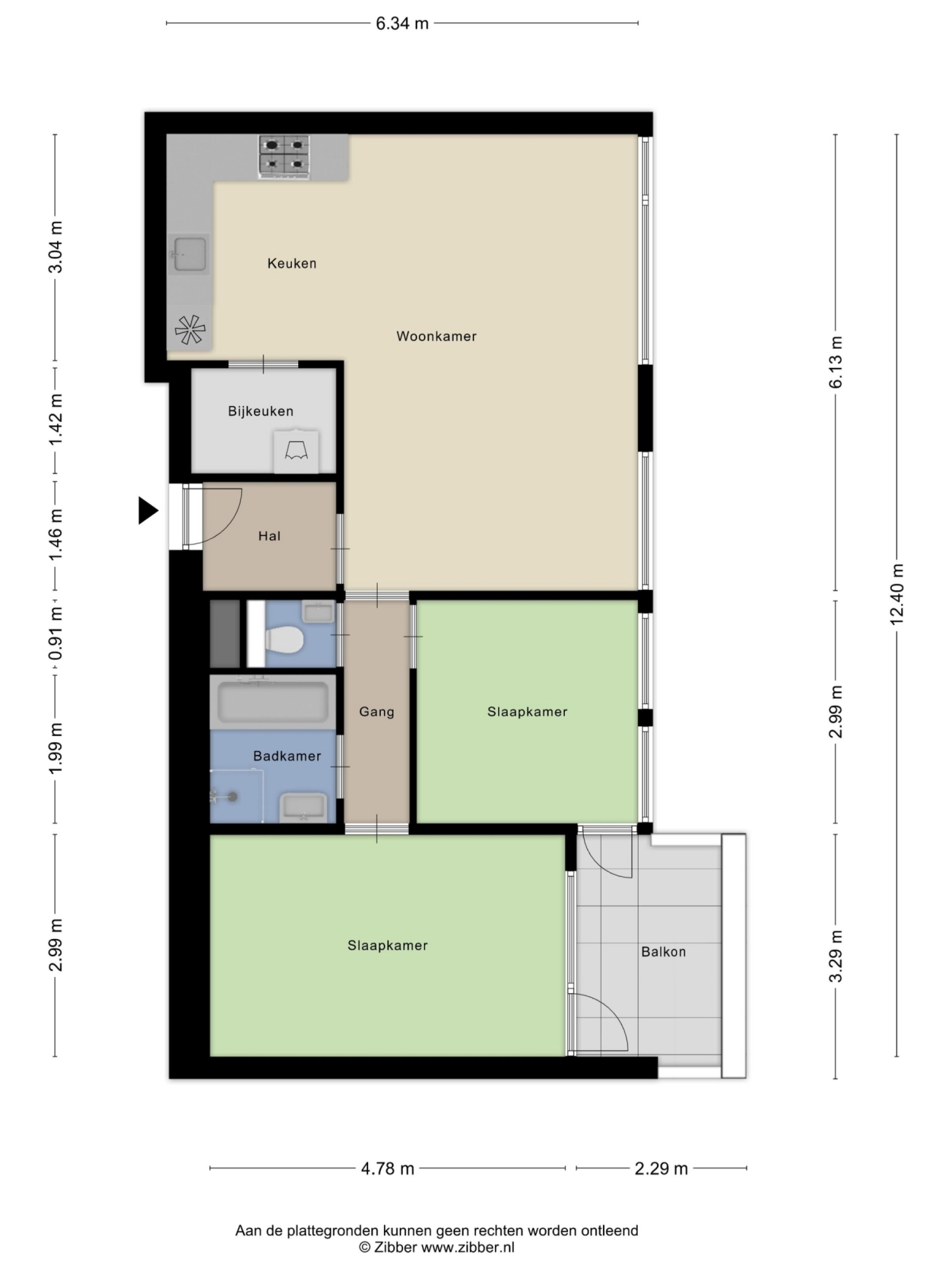 Kruisakker 26 plattegrond
