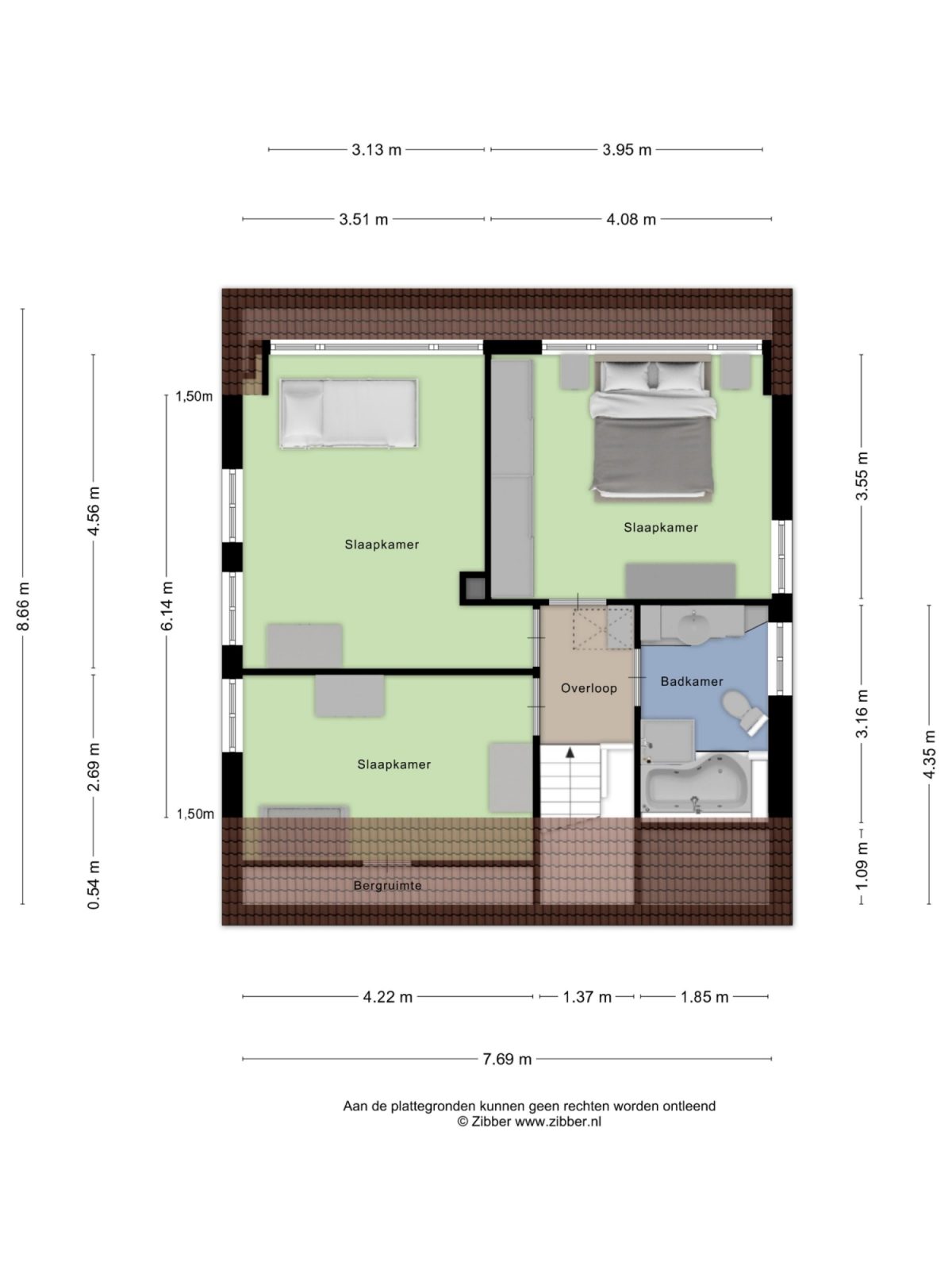 Bouvigne 13 plattegrond 3
