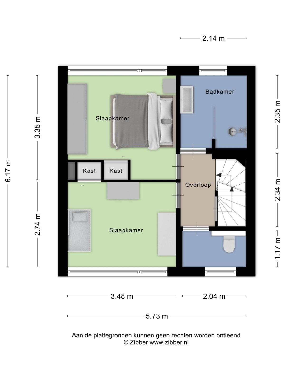 Generaal van der Leythenlaan 17 plattegrond 2