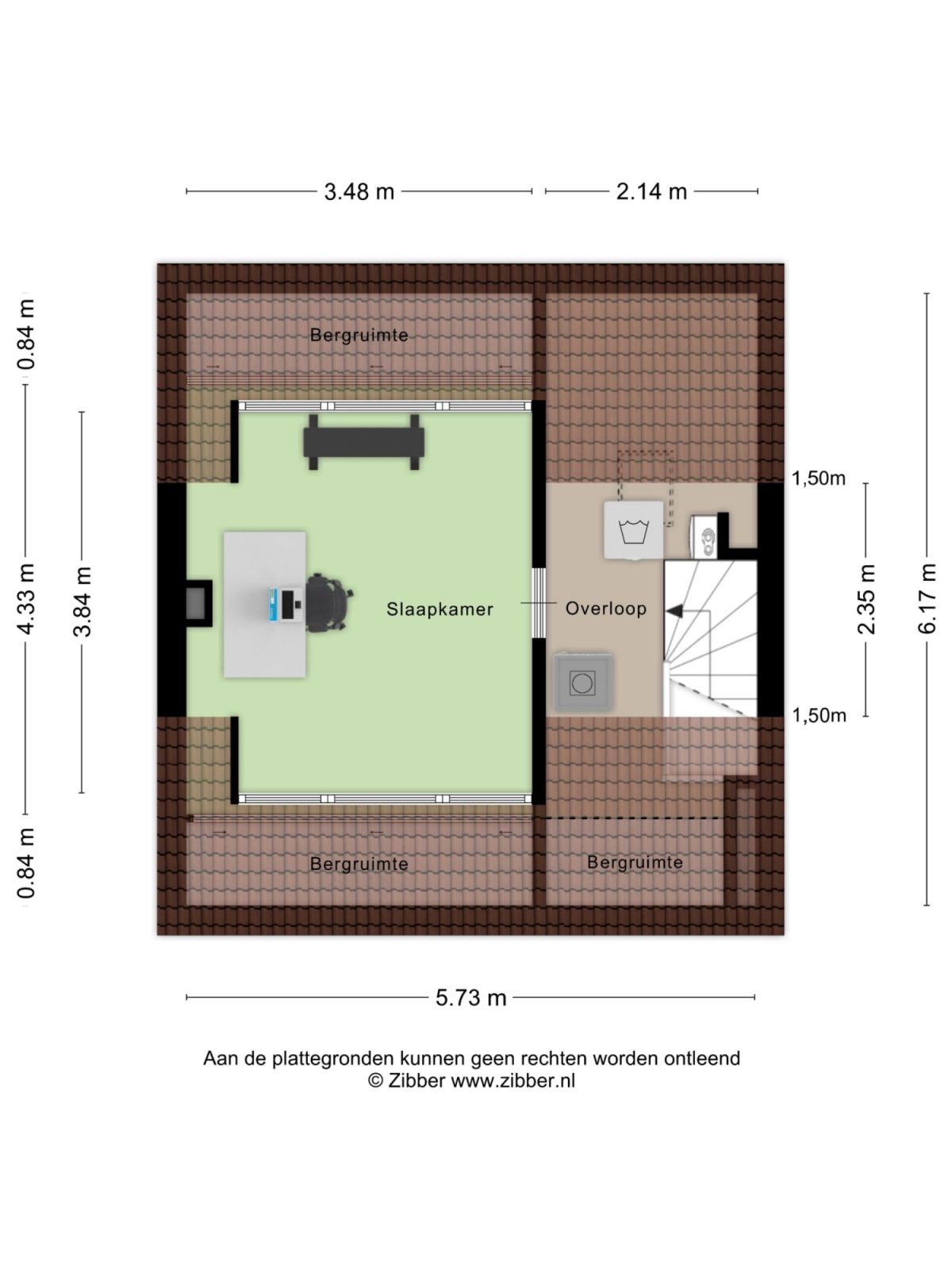 Generaal van der Leythenlaan 17 plattegrond 3