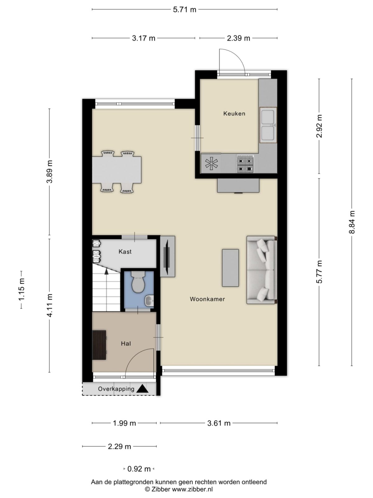 Noordzeelaan 27 plattegrond