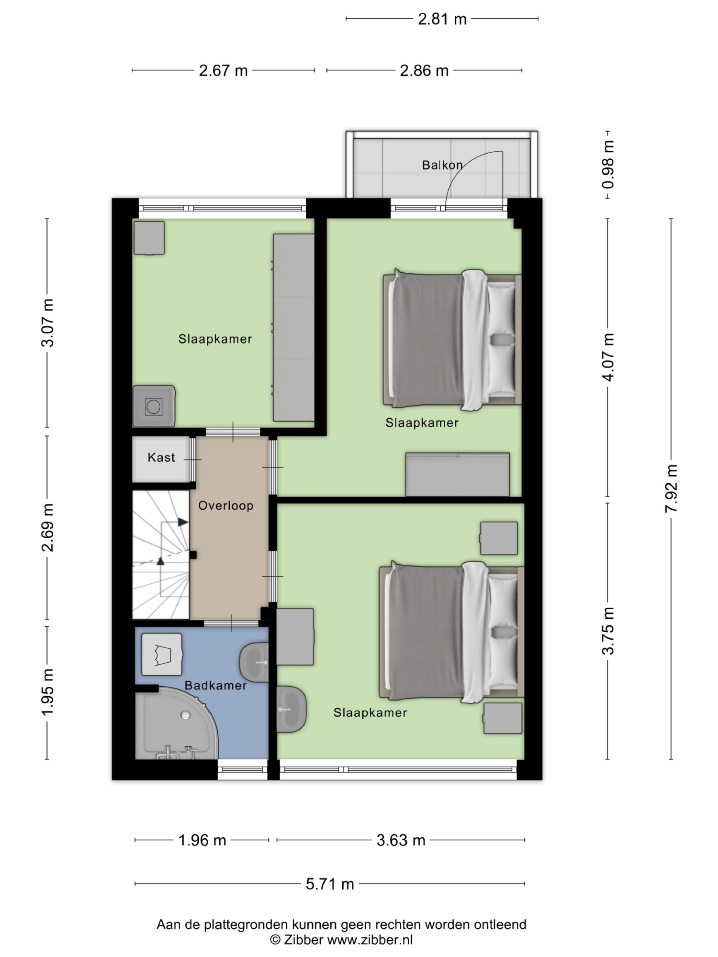 Noordzeelaan 27 plattegrond 2