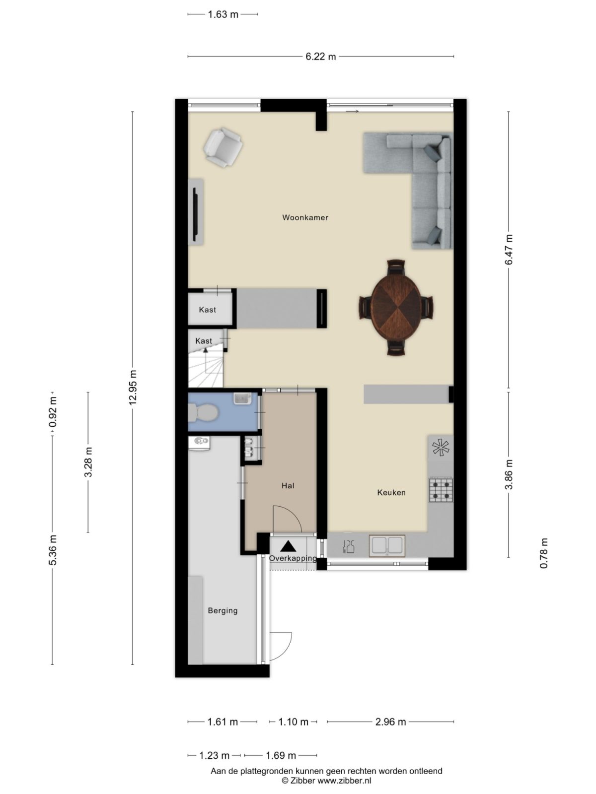 Lenningenhof 7 plattegrond