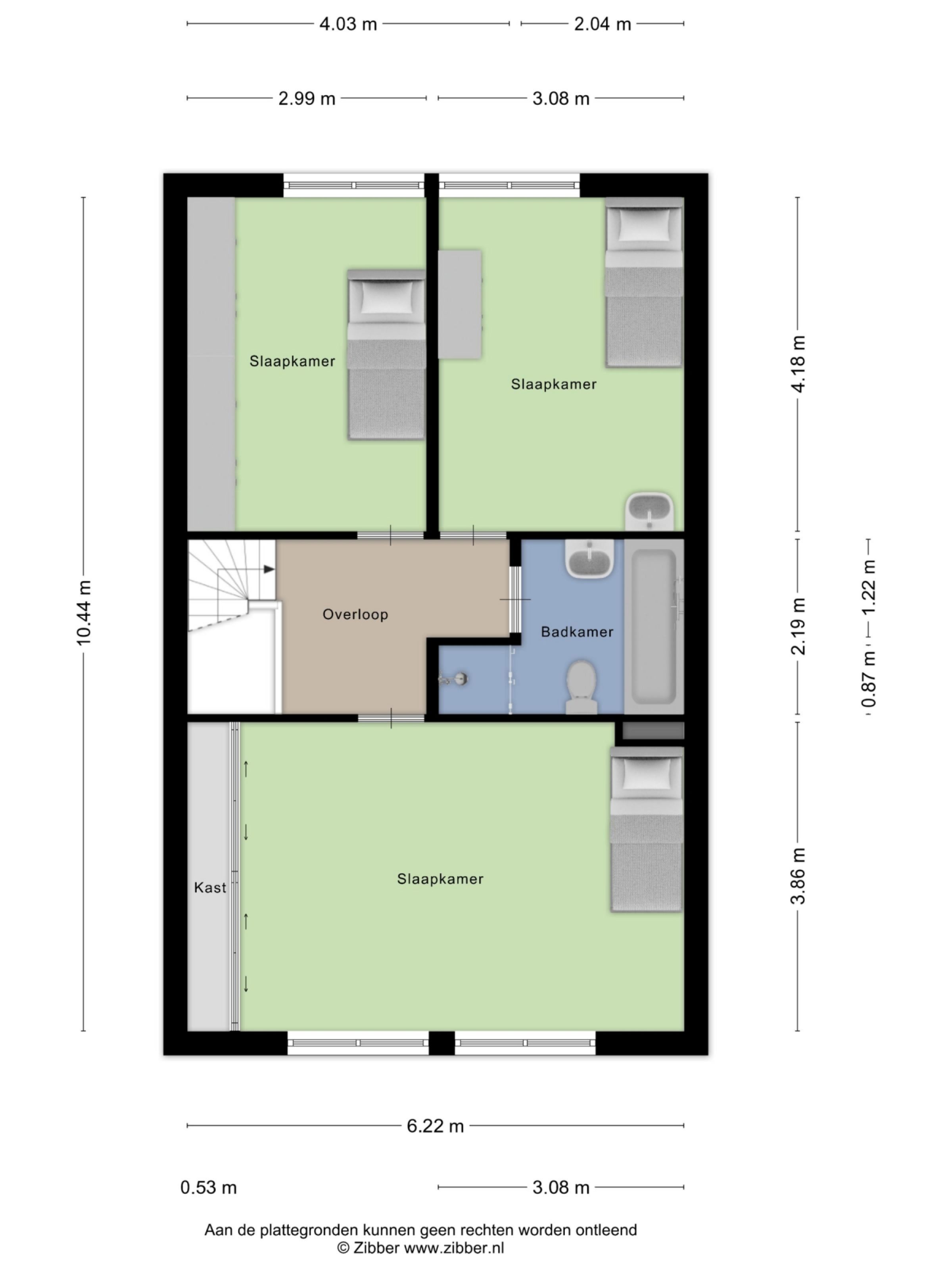 Lenningenhof 7 plattegrond 2