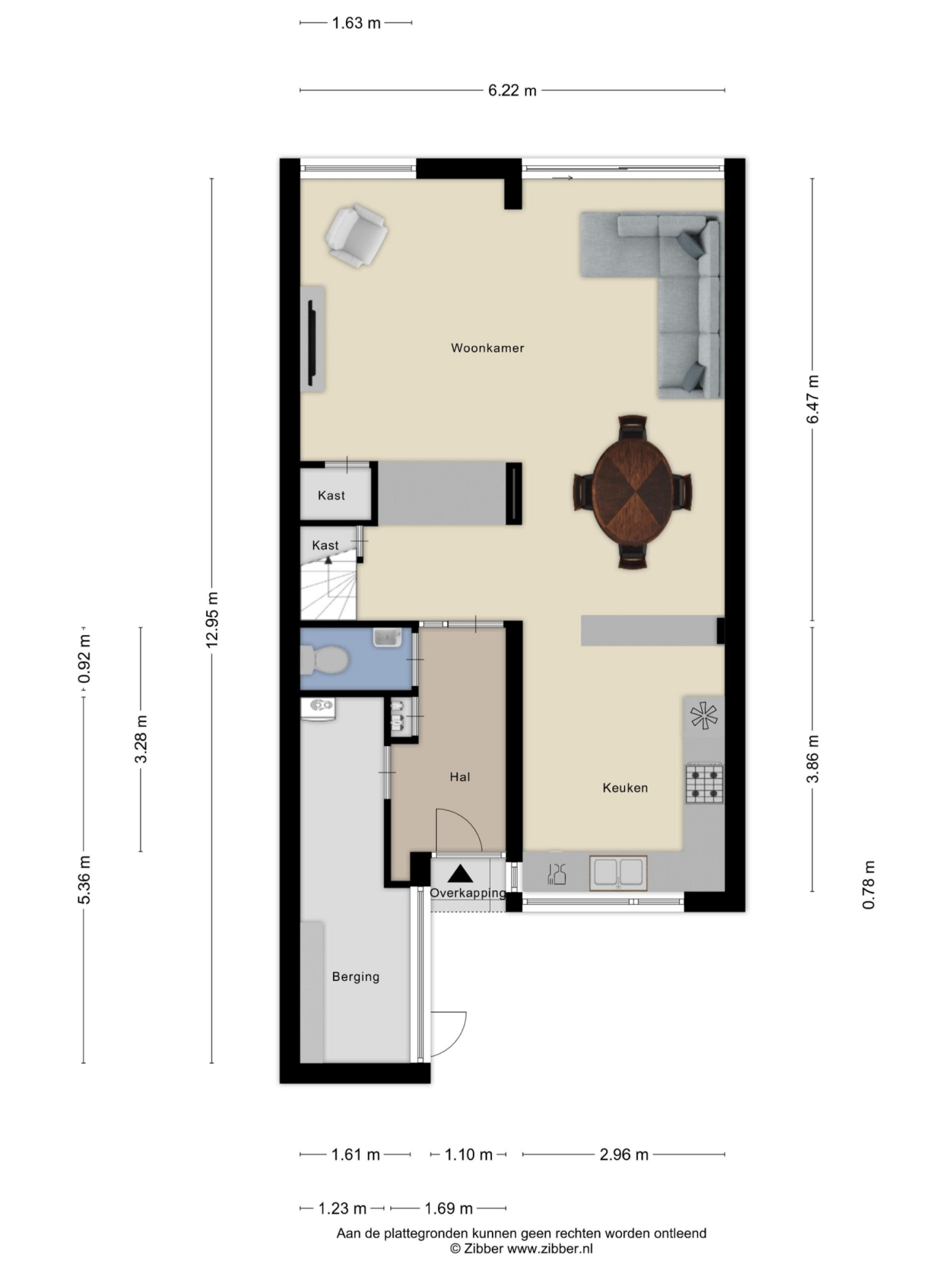 Lenningenhof 7 plattegrond