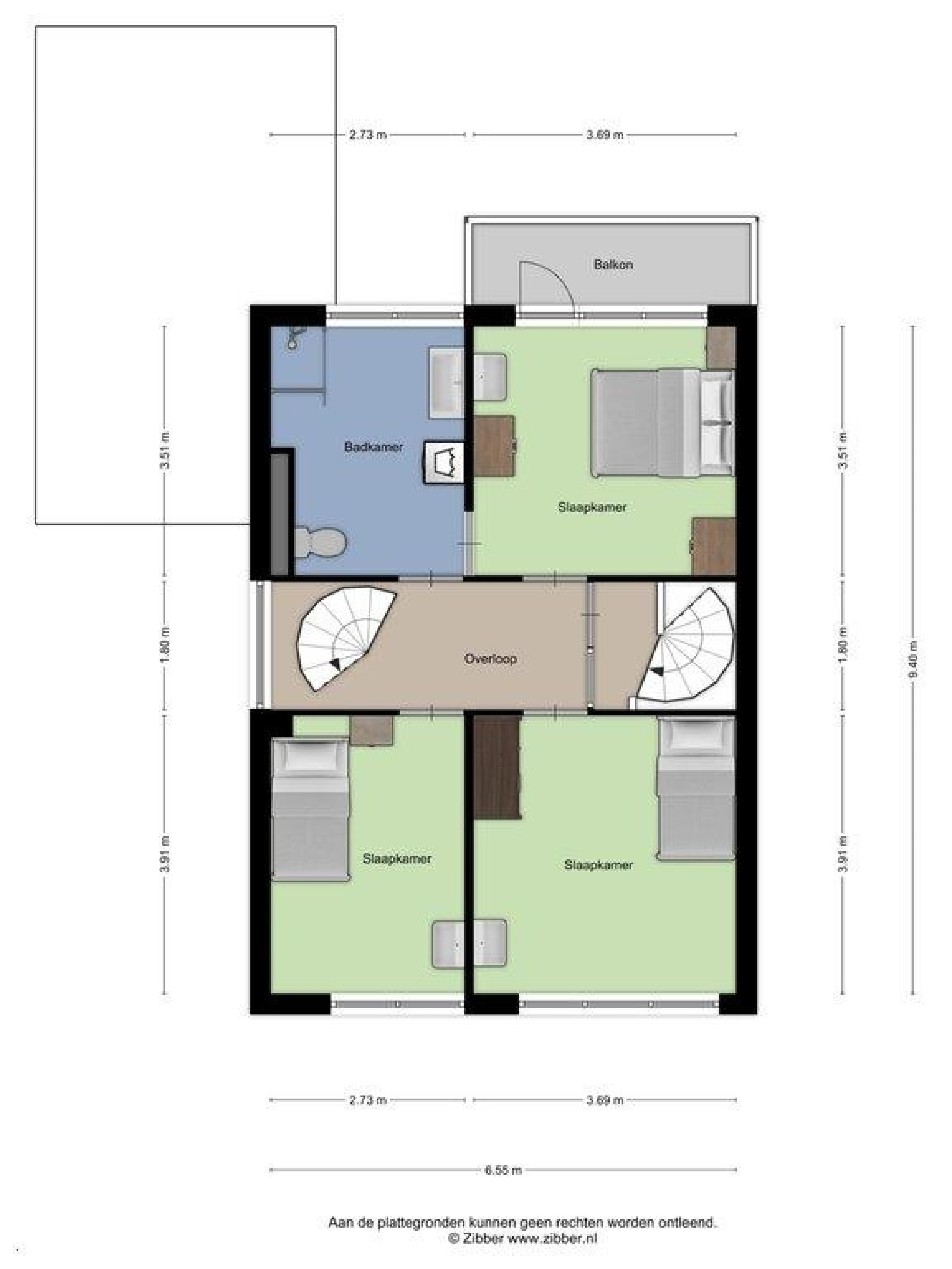 De Koppele 128 plattegrond 3