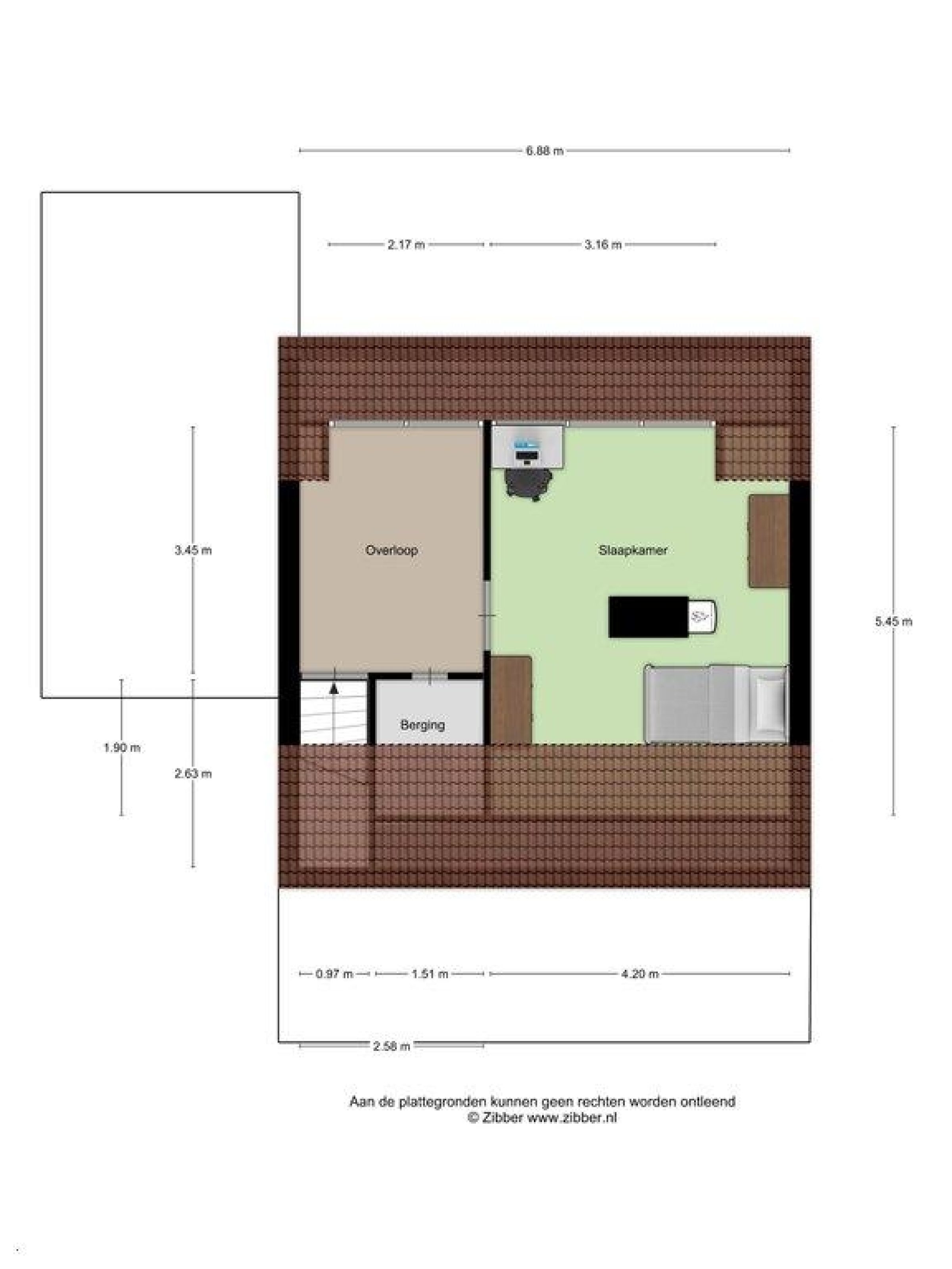 Bogardeind 172 plattegrond 4