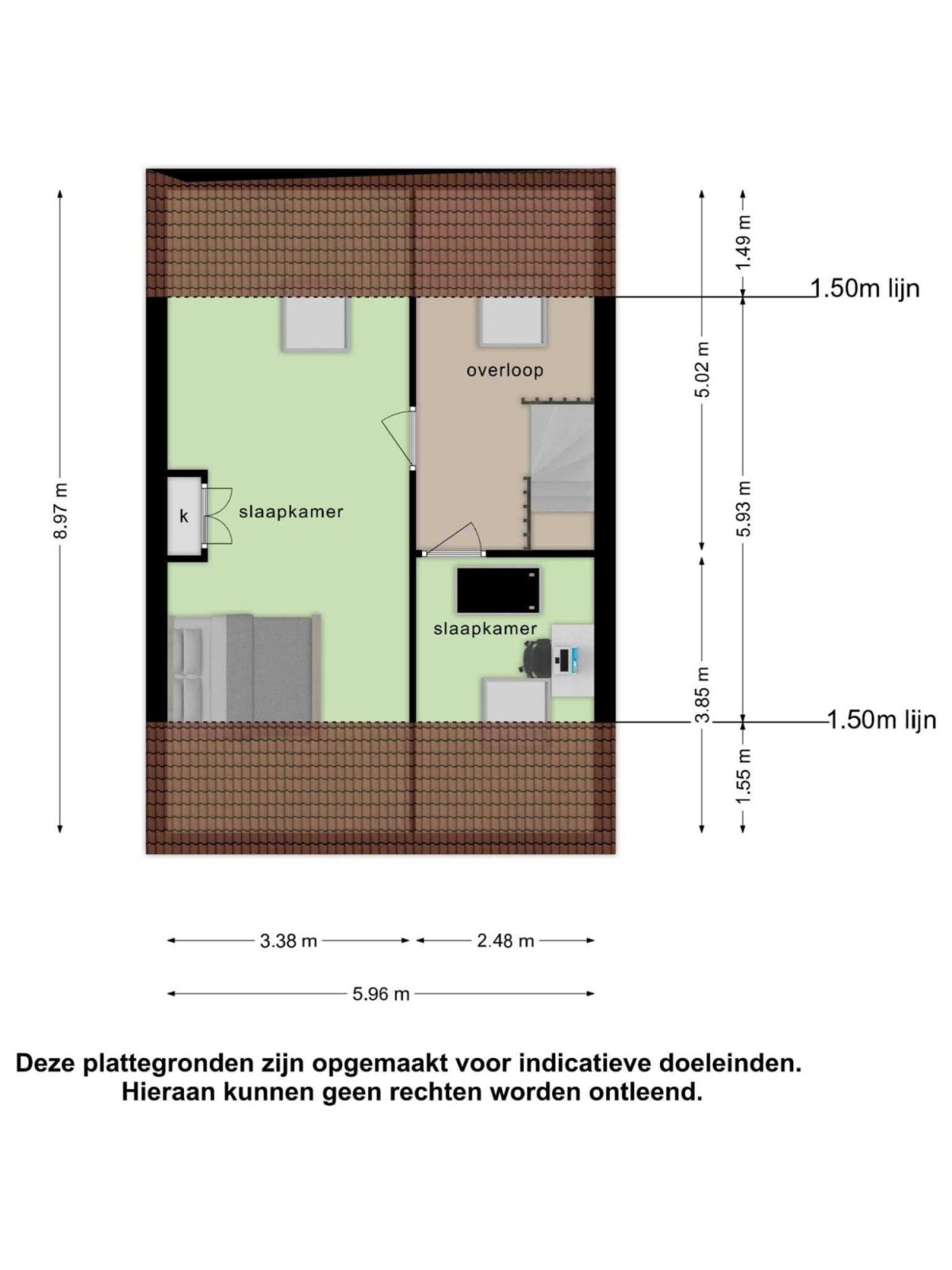 Jaap Hamminglaan 1 B plattegrond 4