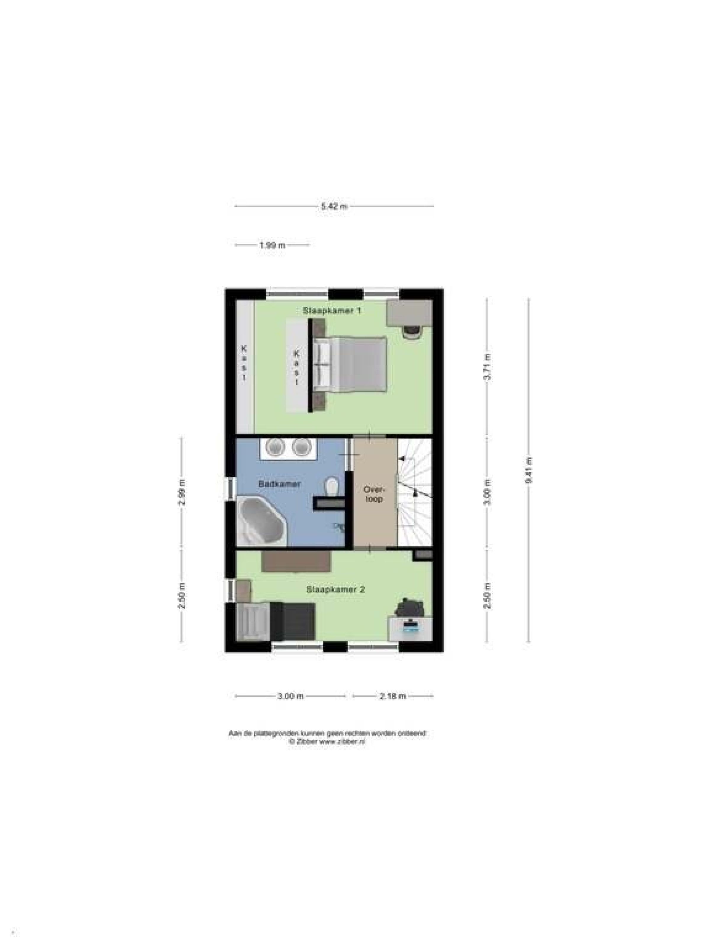 De Driessen 1 plattegrond 3