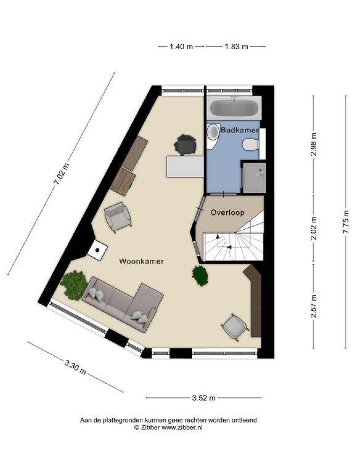 Ranonkelstraat 61 plattegrond 2