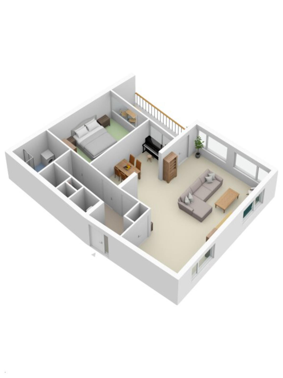 Groenstraat 184 plattegrond 2
