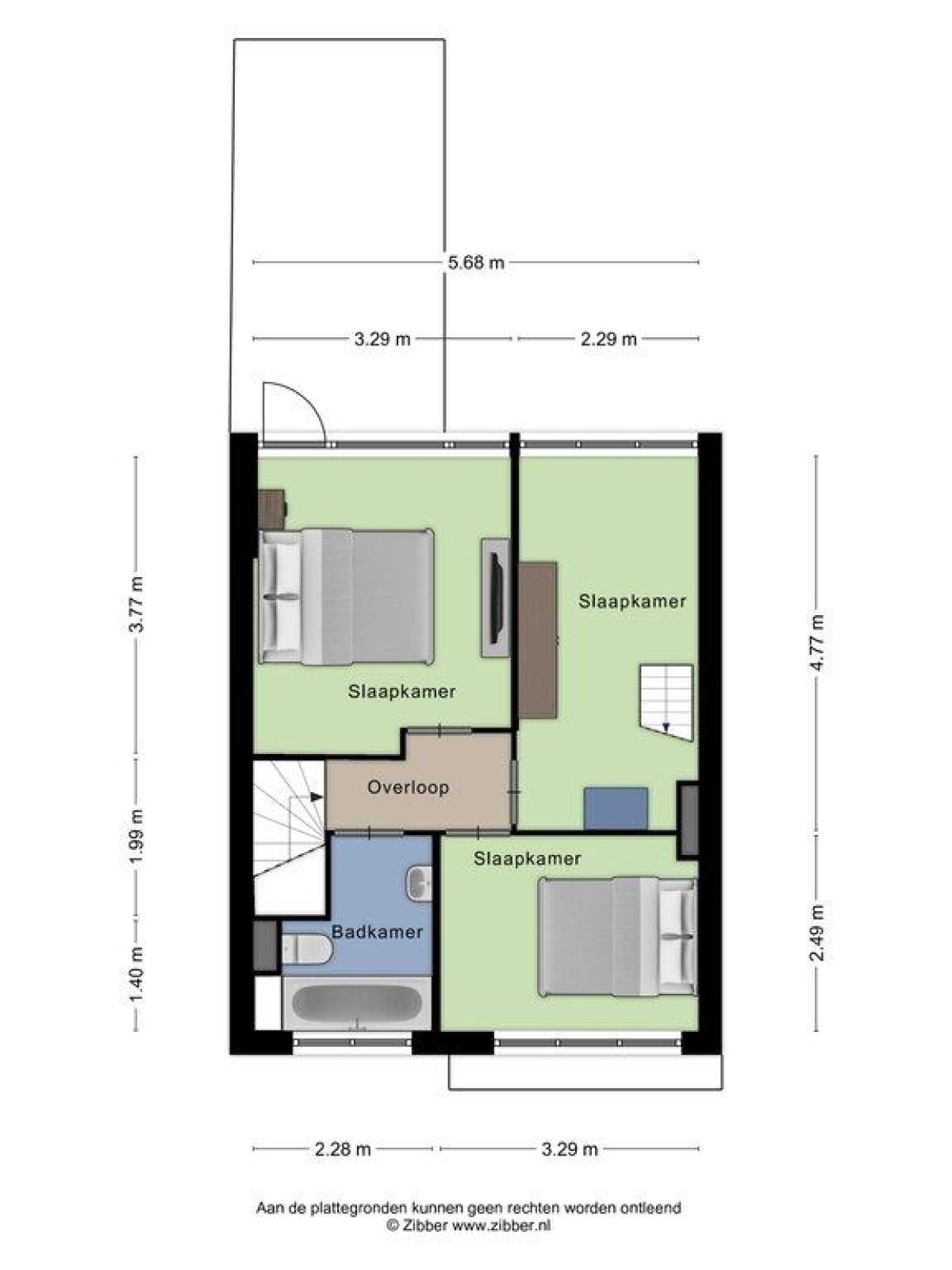 Eckartseweg Zuid 171 plattegrond 2