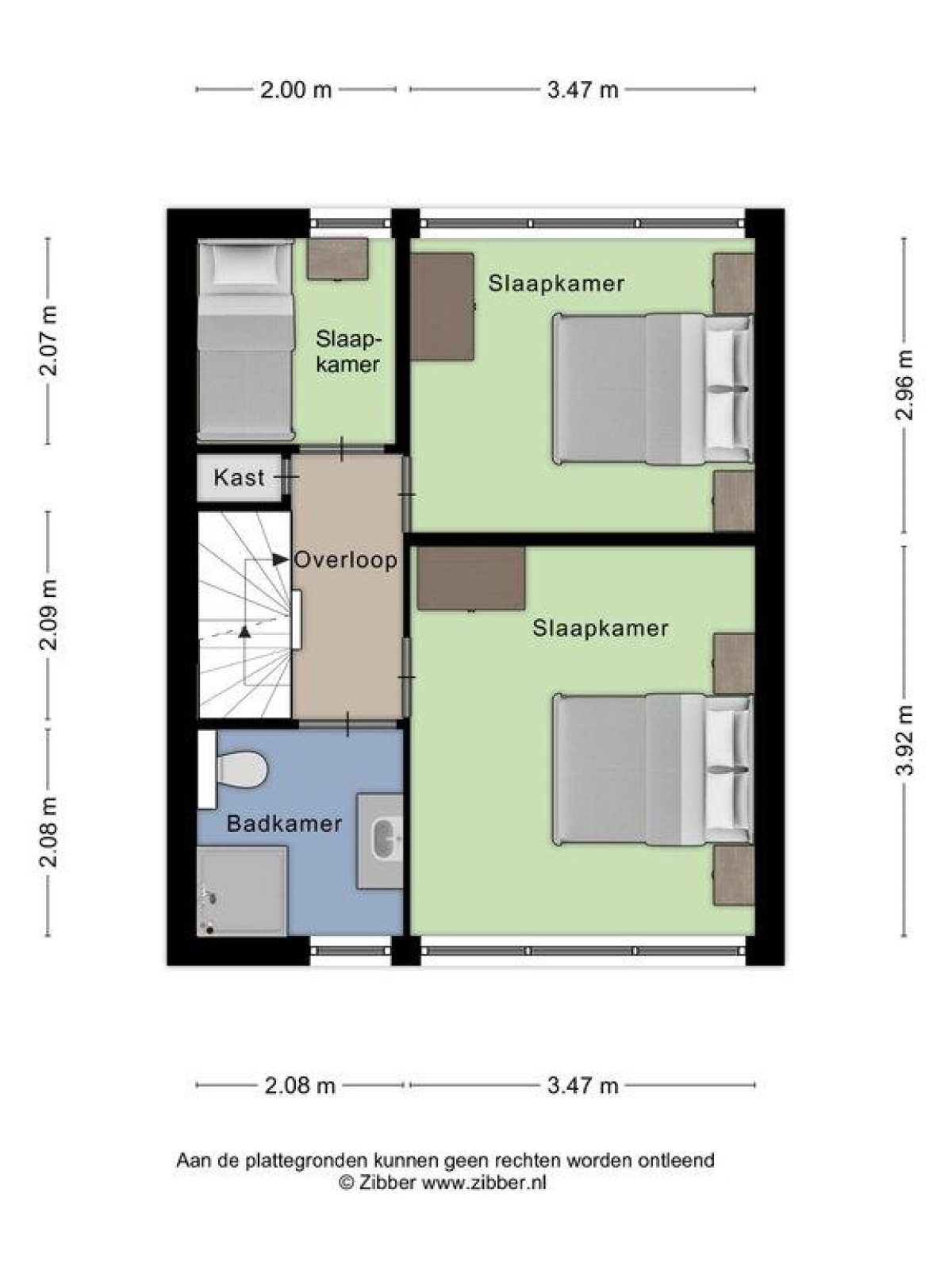 Kometenlaan 7 plattegrond 2
