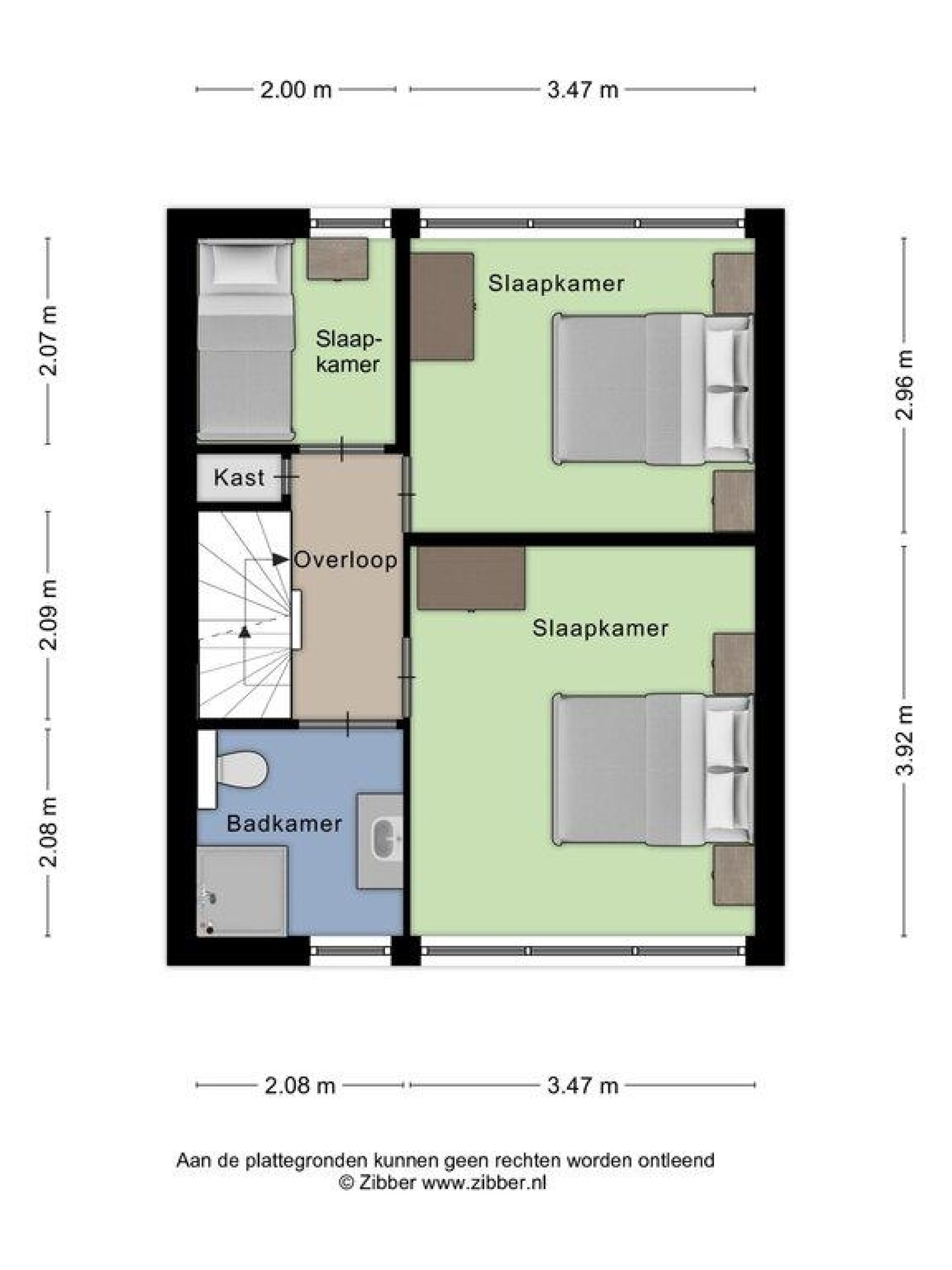 Kometenlaan 7 plattegrond 2